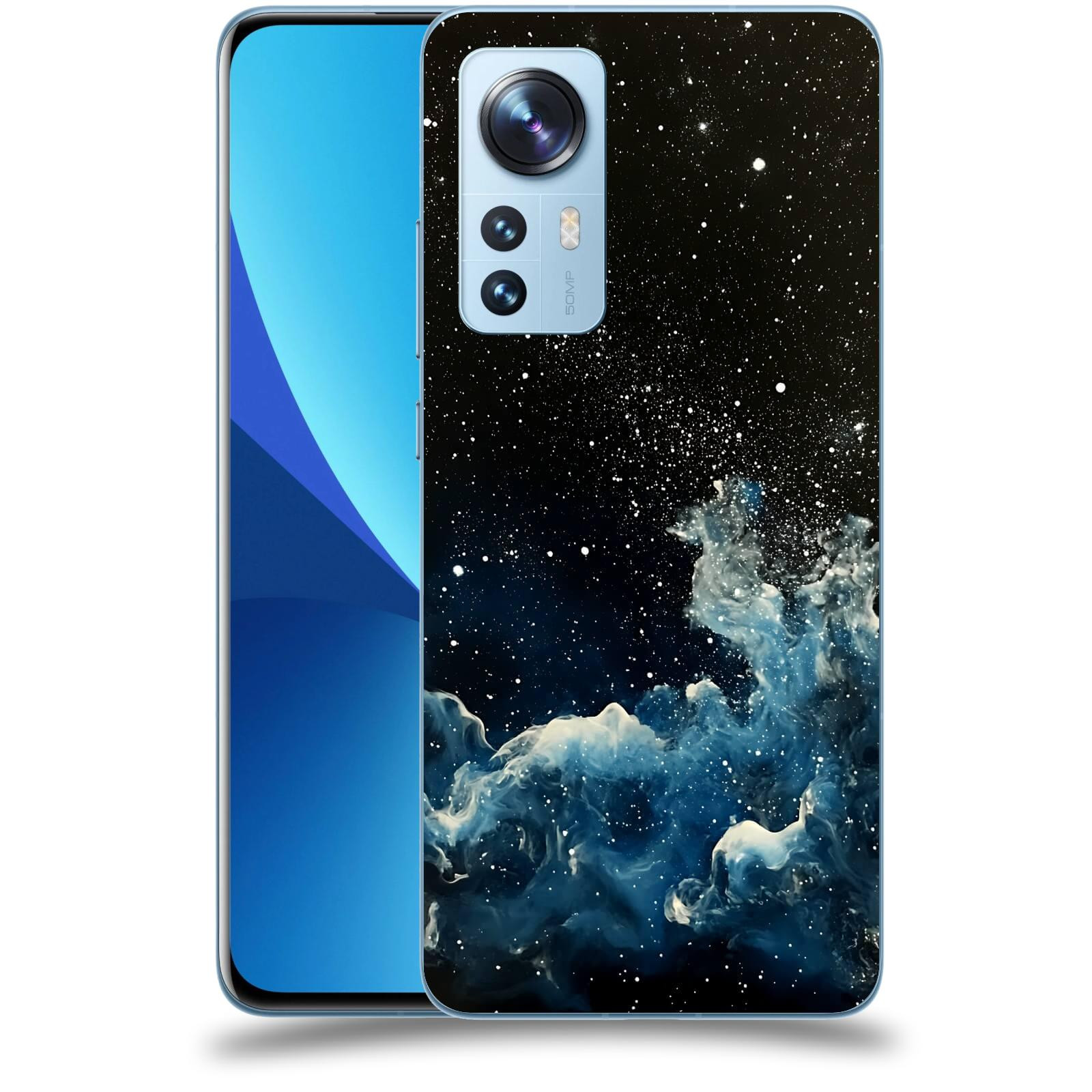 ACOVER Kryt na mobil Xiaomi 12 - Kosmická mlhovina