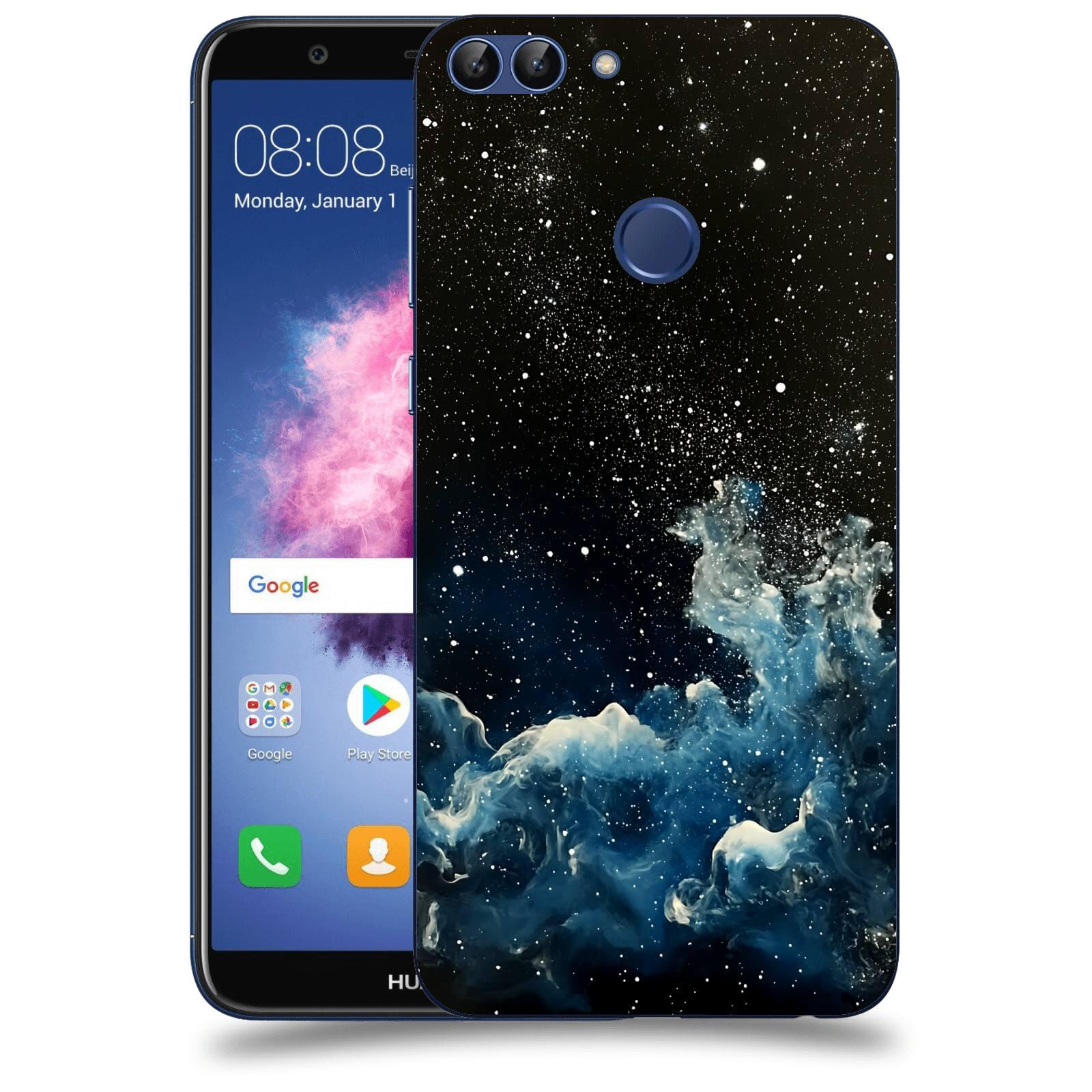 ACOVER Kryt na mobil Huawei P Smart - Kosmická mlhovina