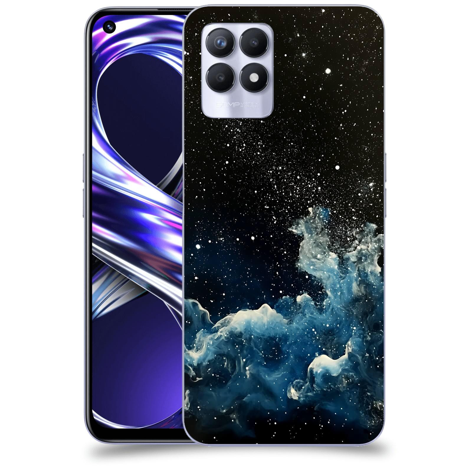 ACOVER Kryt na mobil Realme 8i - Kosmická mlhovina