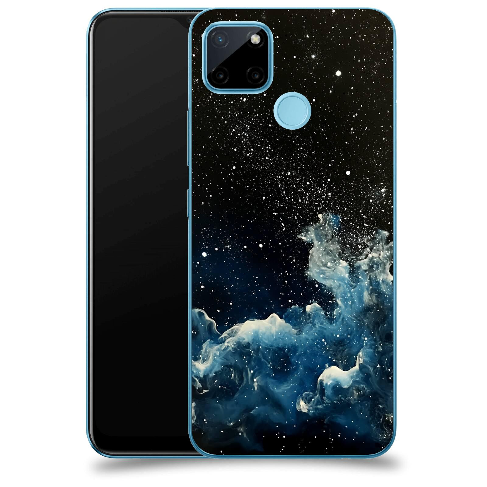 ACOVER Kryt na mobil Realme C21Y - Kosmická mlhovina