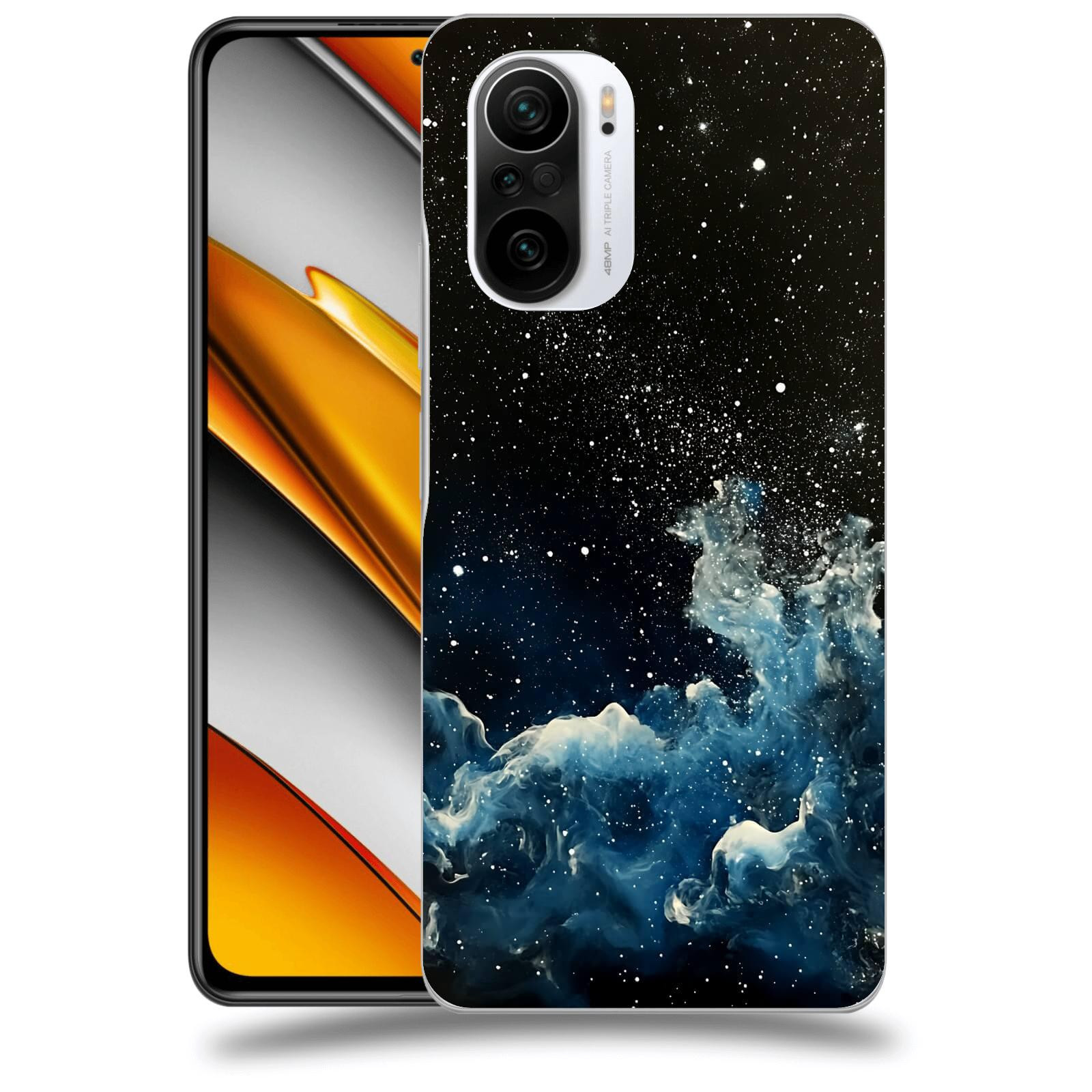 ACOVER Kryt na mobil Xiaomi Poco F3 - Kosmická mlhovina