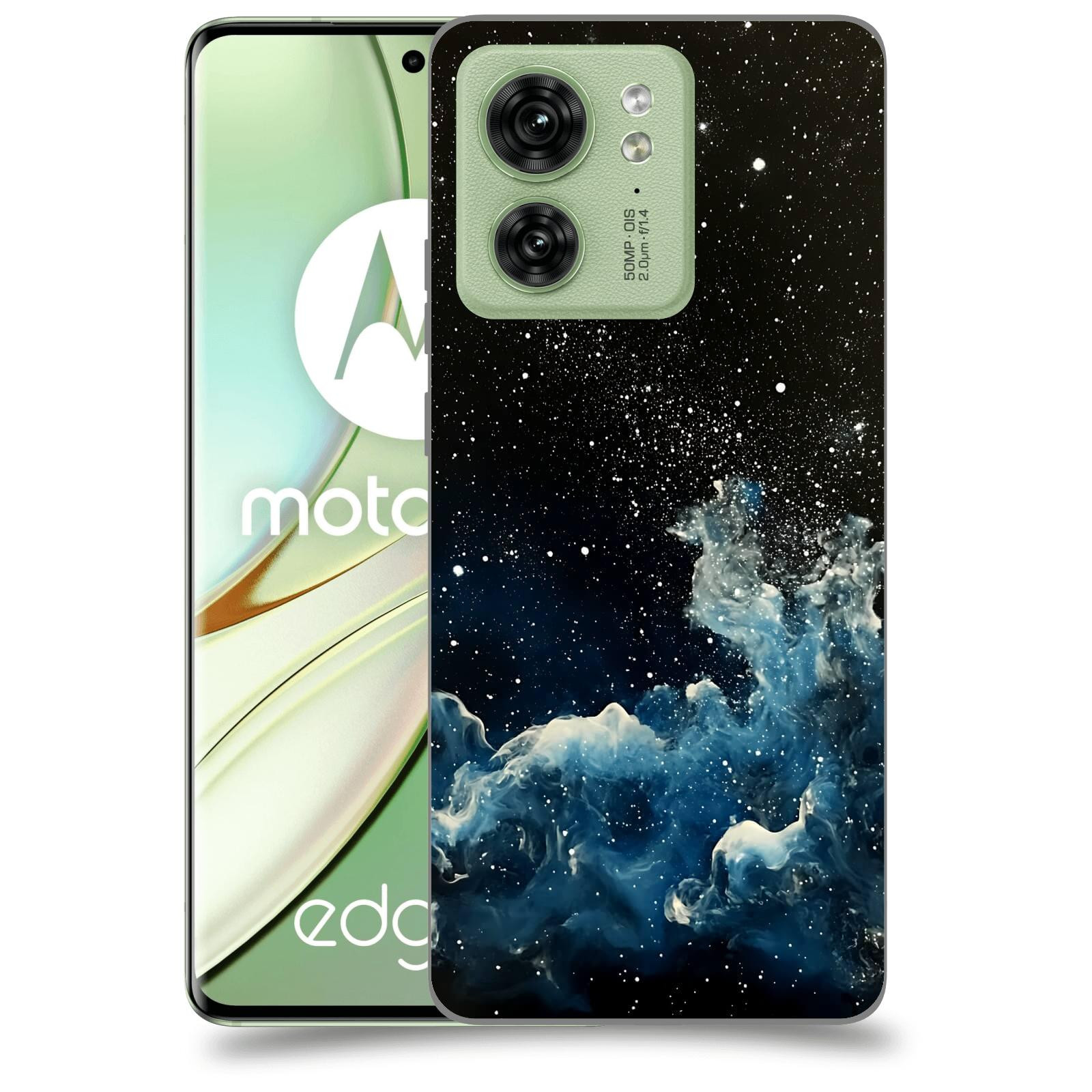 ACOVER Kryt na mobil Motorola EDGE 40 5G - Kosmická mlhovina