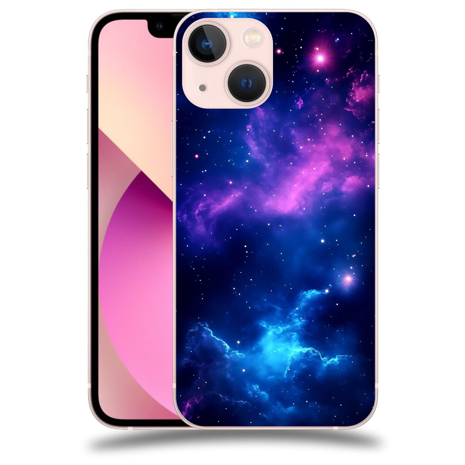 ACOVER Kryt na mobil Apple iPhone 13 mini - Kosmická symfonie