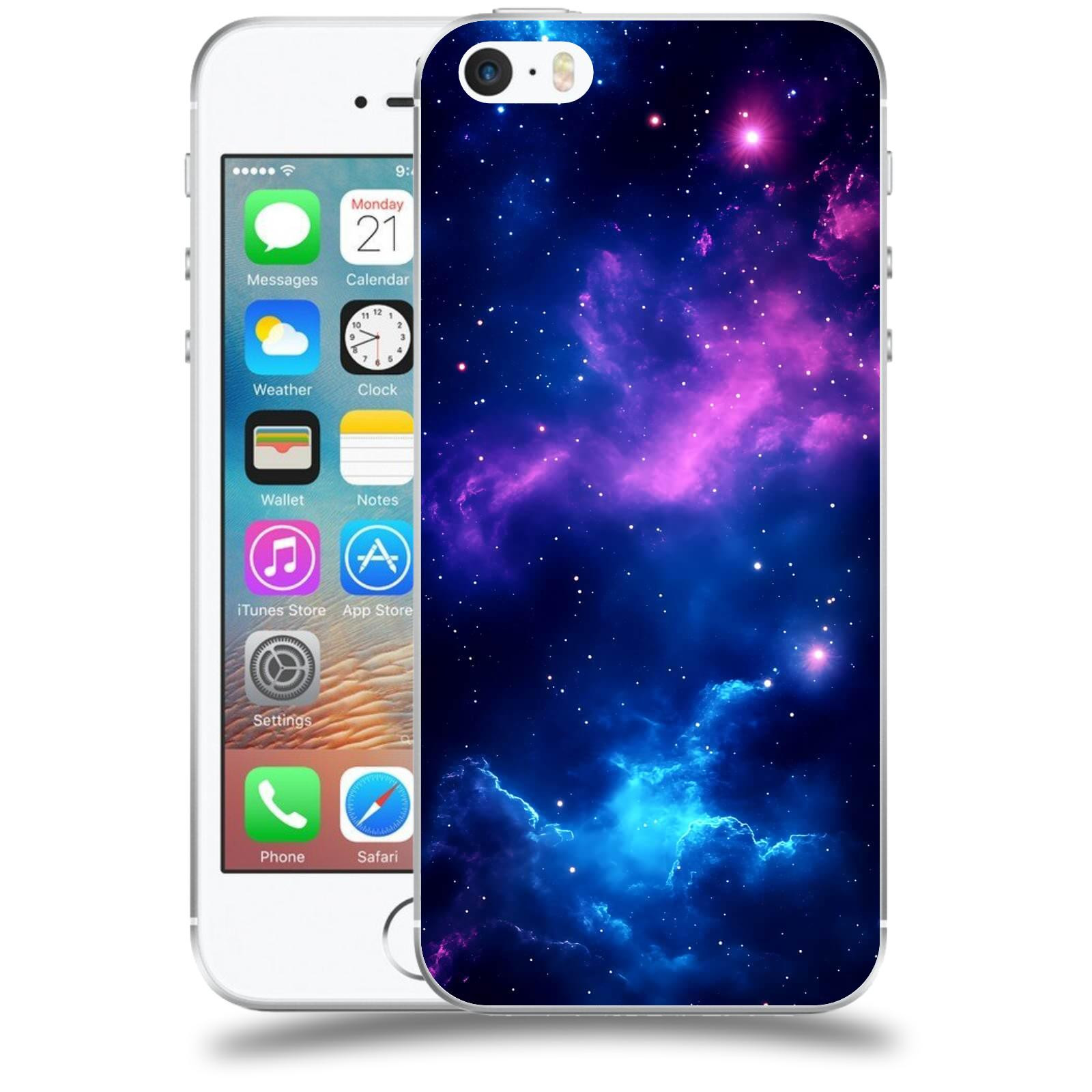 ACOVER Kryt na mobil Apple iPhone 5/5S/SE - Kosmická symfonie