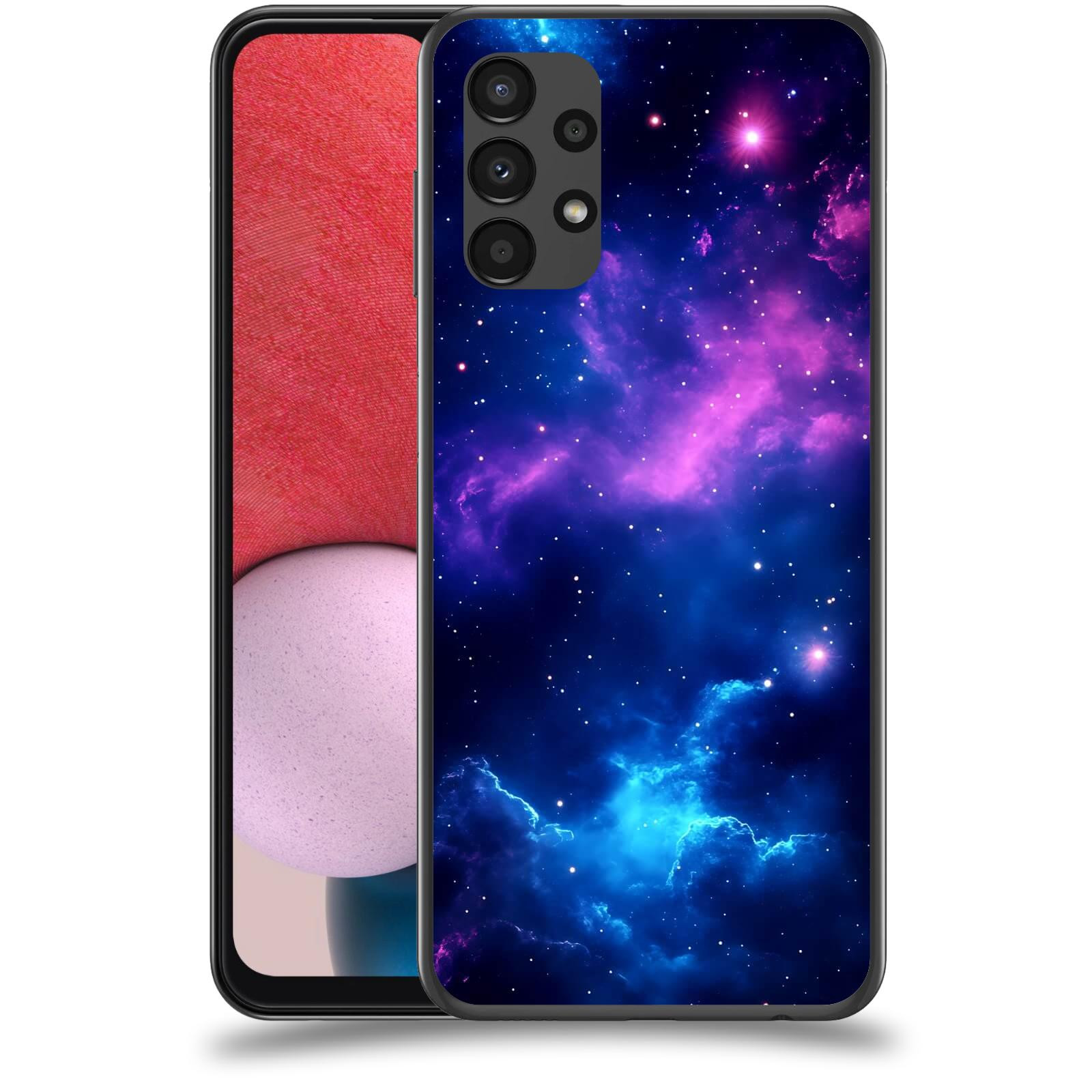 ACOVER Kryt na mobil Samsung Galaxy A13 4G A135 - Kosmická symfonie