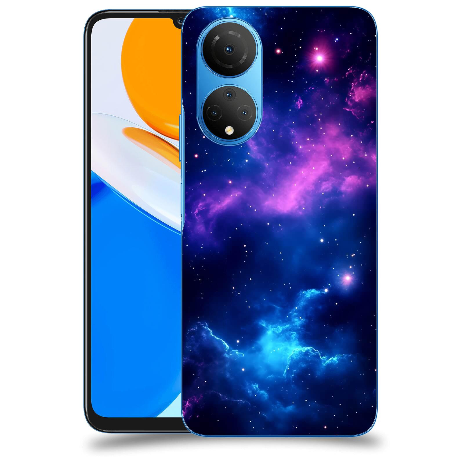 ACOVER Kryt na mobil Honor X7 - Kosmická symfonie