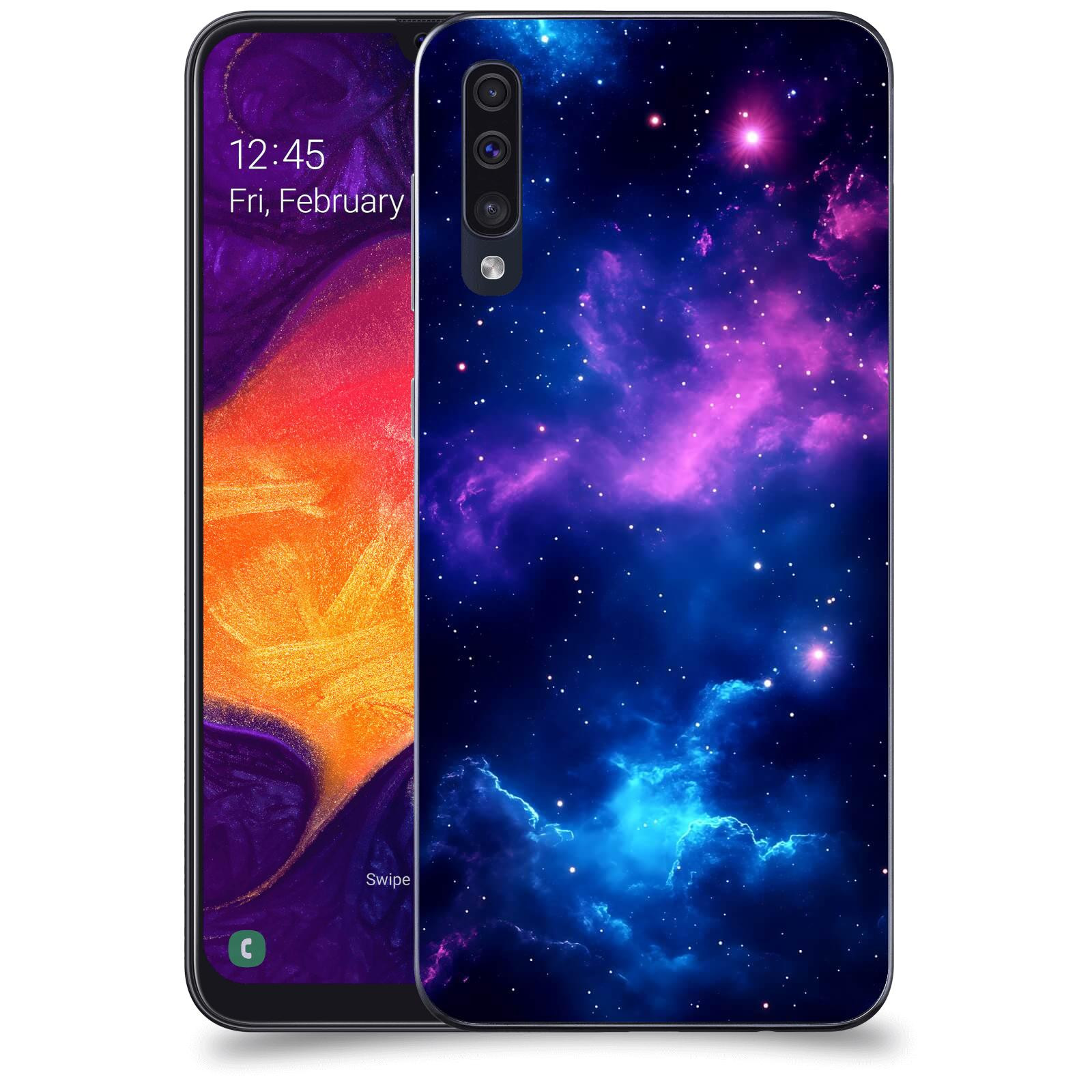 ACOVER Kryt na mobil Samsung Galaxy A50 A505F - Kosmická symfonie