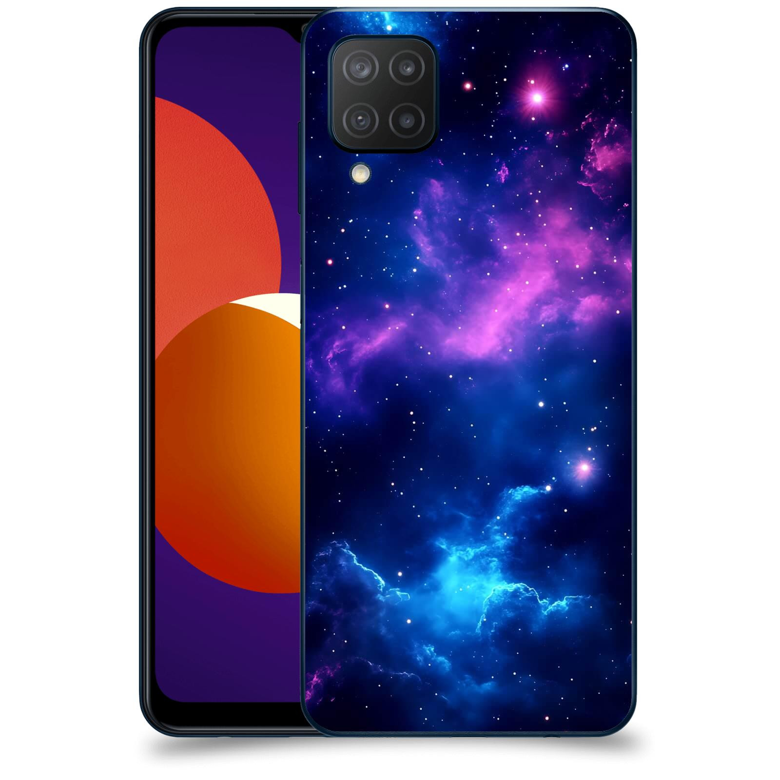 ACOVER Kryt na mobil Samsung Galaxy M12 M127F - Kosmická symfonie