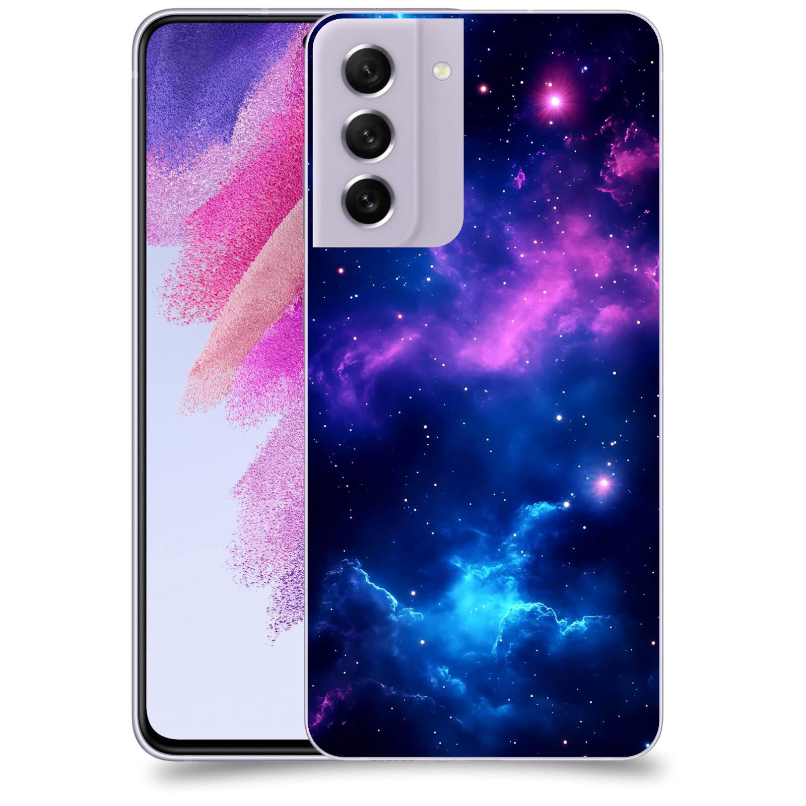 ACOVER Kryt na mobil Samsung Galaxy S21 FE 5G - Kosmická symfonie