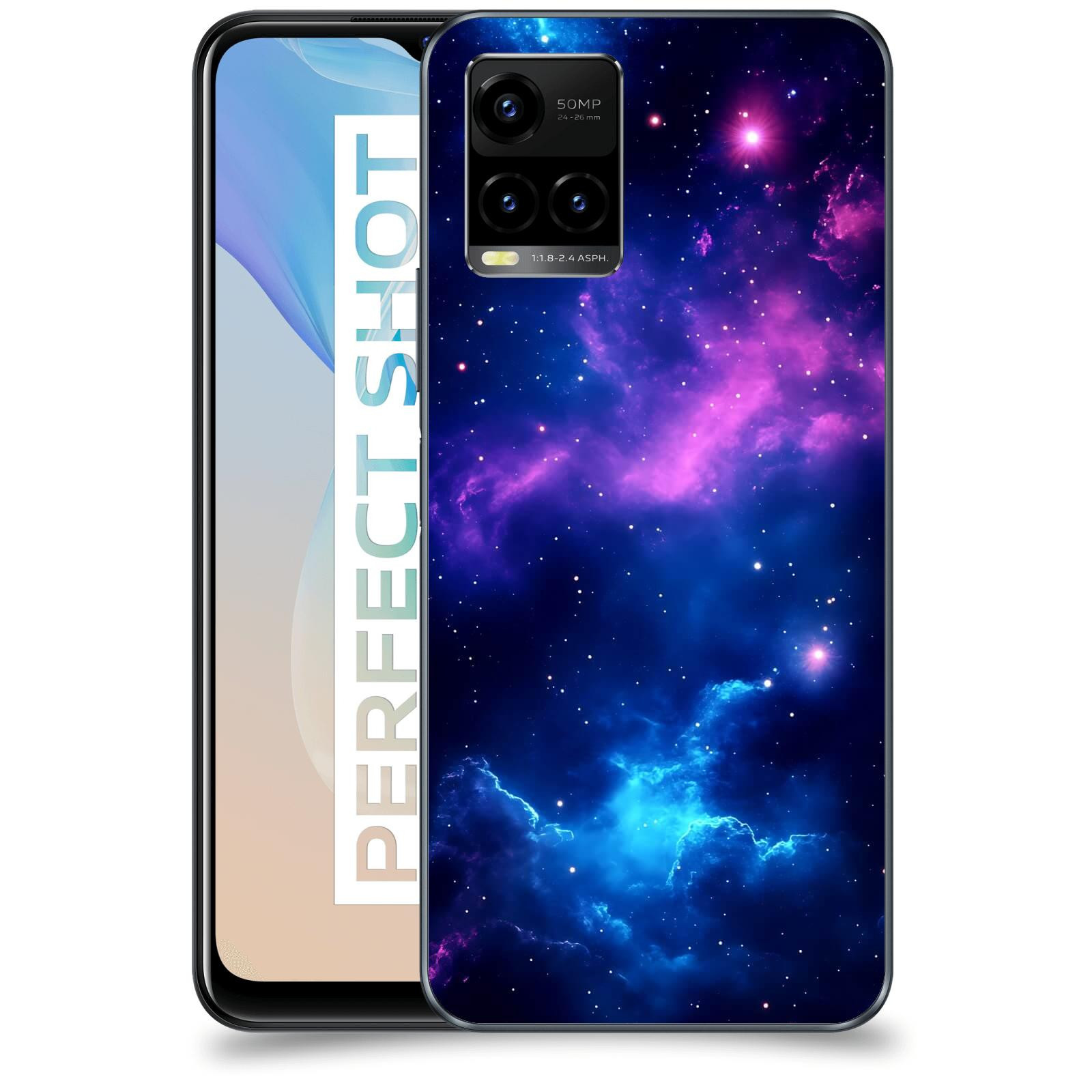 ACOVER Kryt na mobil Vivo Y33s - Kosmická symfonie
