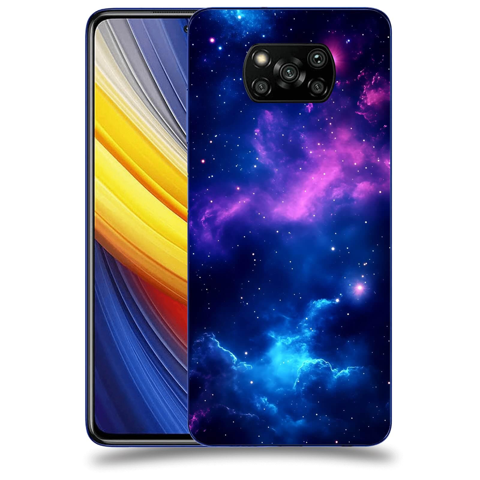 ACOVER Kryt na mobil Xiaomi Poco X3 Pro - Kosmická symfonie