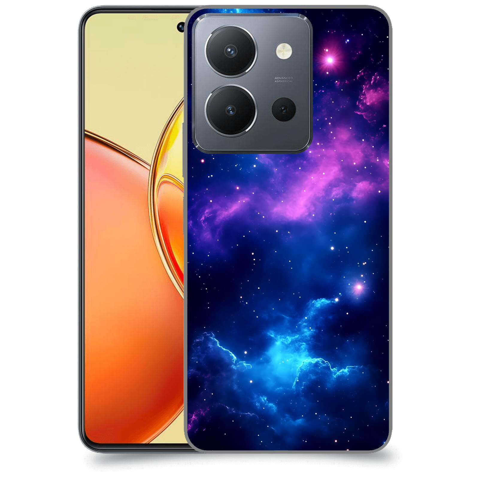 ACOVER Kryt na mobil Vivo Y36 - Kosmická symfonie