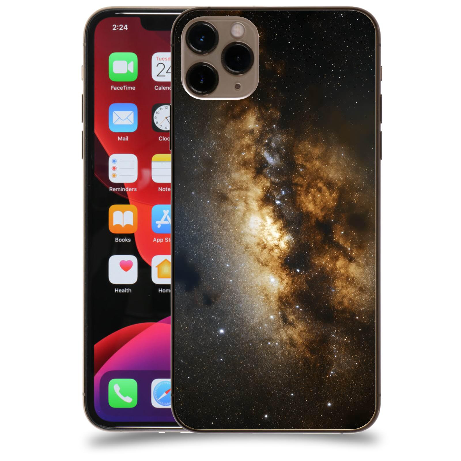 ACOVER Kryt na mobil Apple iPhone 11 Pro Max - Kosmický oheň