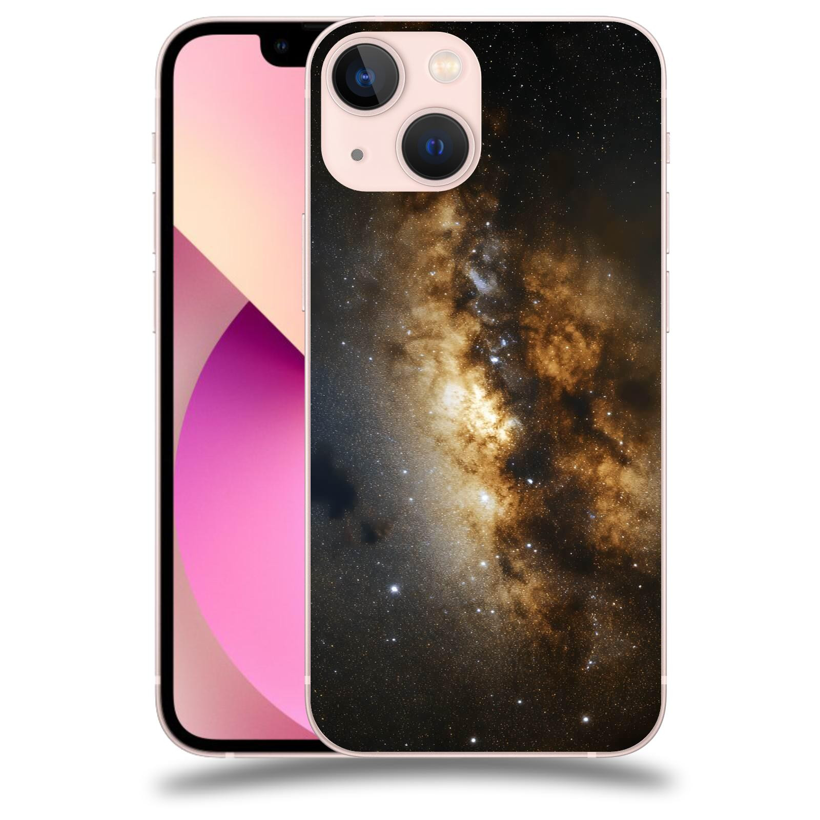 ACOVER Kryt na mobil Apple iPhone 13 mini - Kosmický oheň