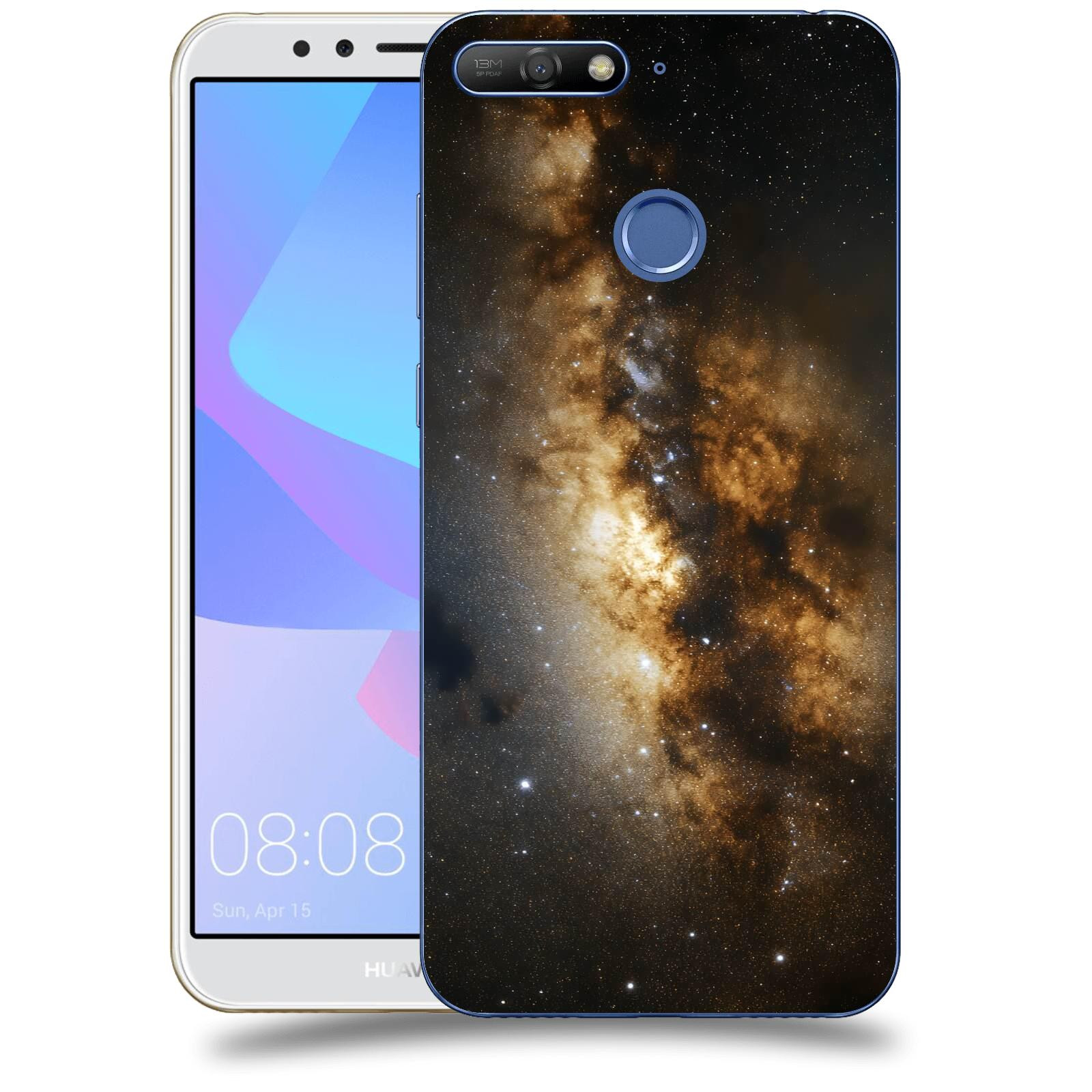 ACOVER Kryt na mobil Huawei Y6 Prime 2018 - Kosmický oheň