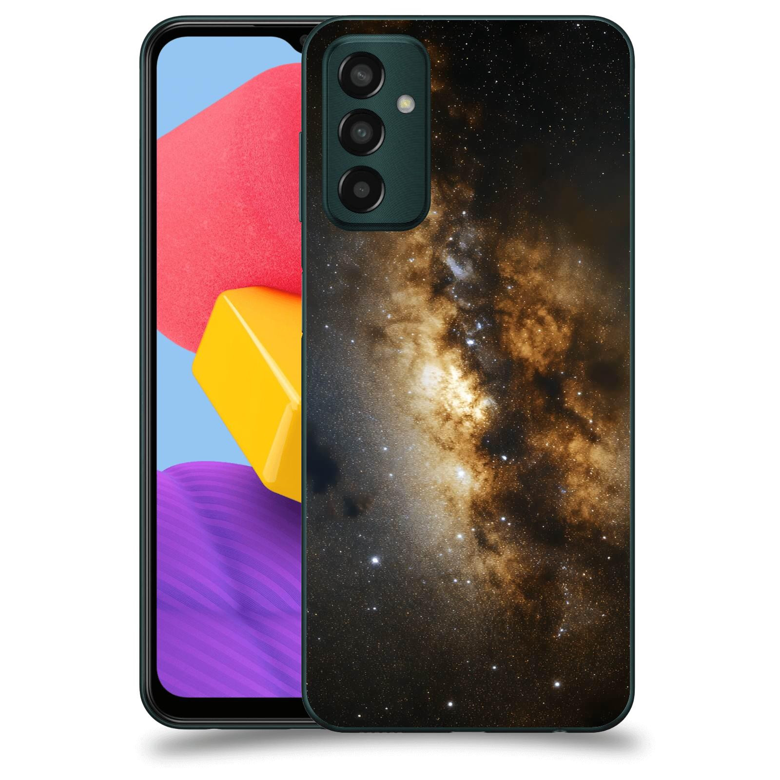 ACOVER Kryt na mobil Samsung Galaxy M13 M135F - Kosmický oheň