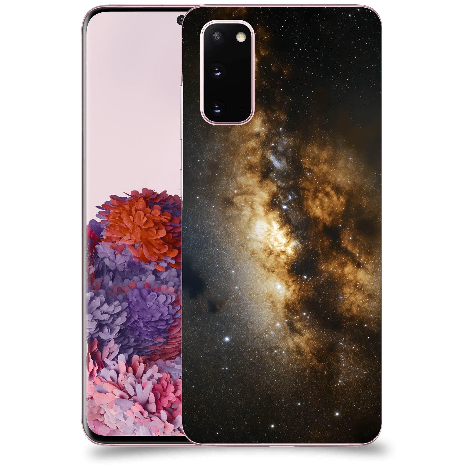 ACOVER Kryt na mobil Samsung Galaxy S20 G980F - Kosmický oheň