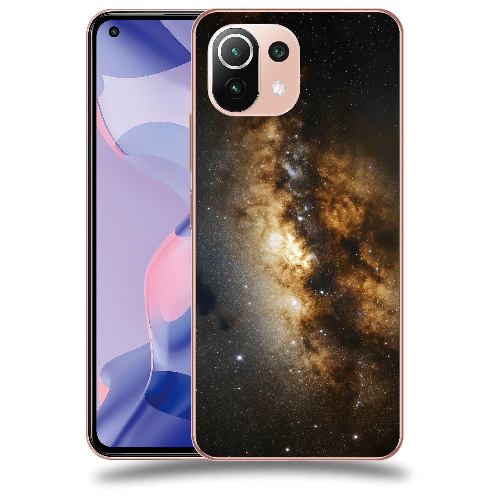 ACOVER Kryt na mobil Xiaomi 11 Lite 5G NE - Kosmický oheň