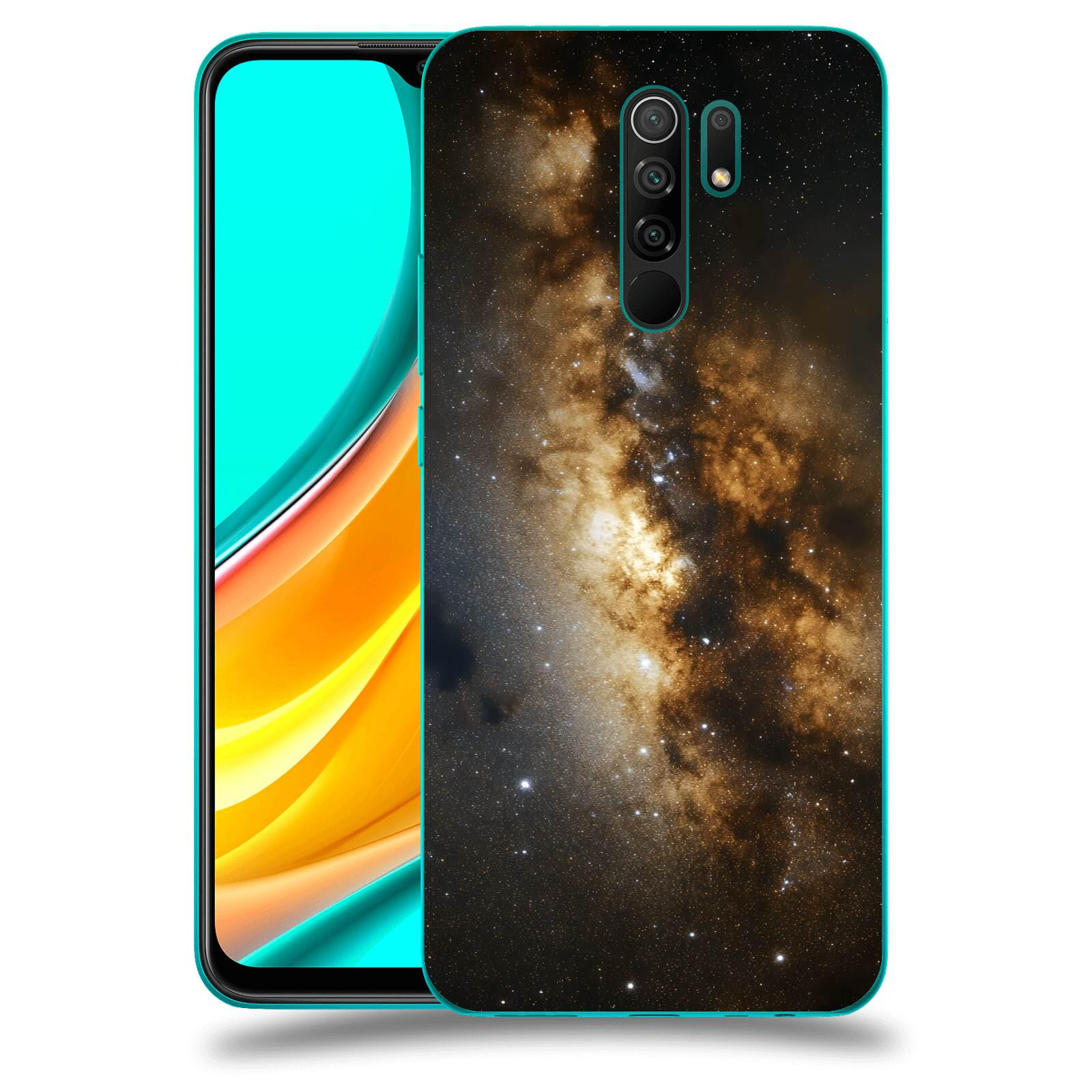 ACOVER Kryt na mobil Xiaomi Mi 9 - Kosmický oheň