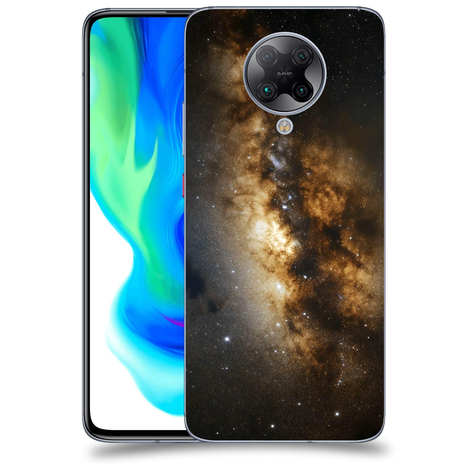 ACOVER Kryt na mobil Xiaomi Poco F2 Pro - Kosmický oheň