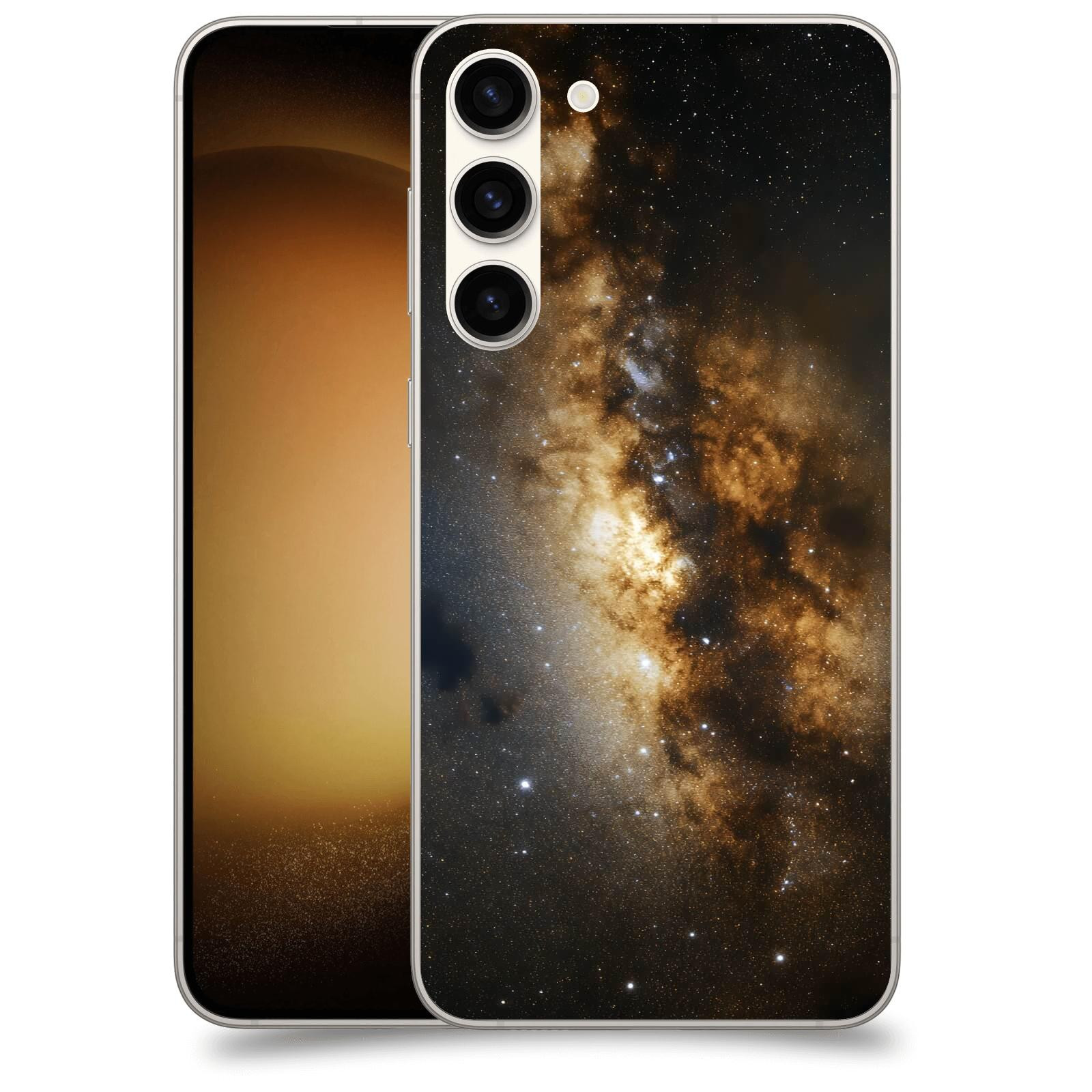 ACOVER Kryt na mobil Samsung Galaxy S23+ 5G - Kosmický oheň