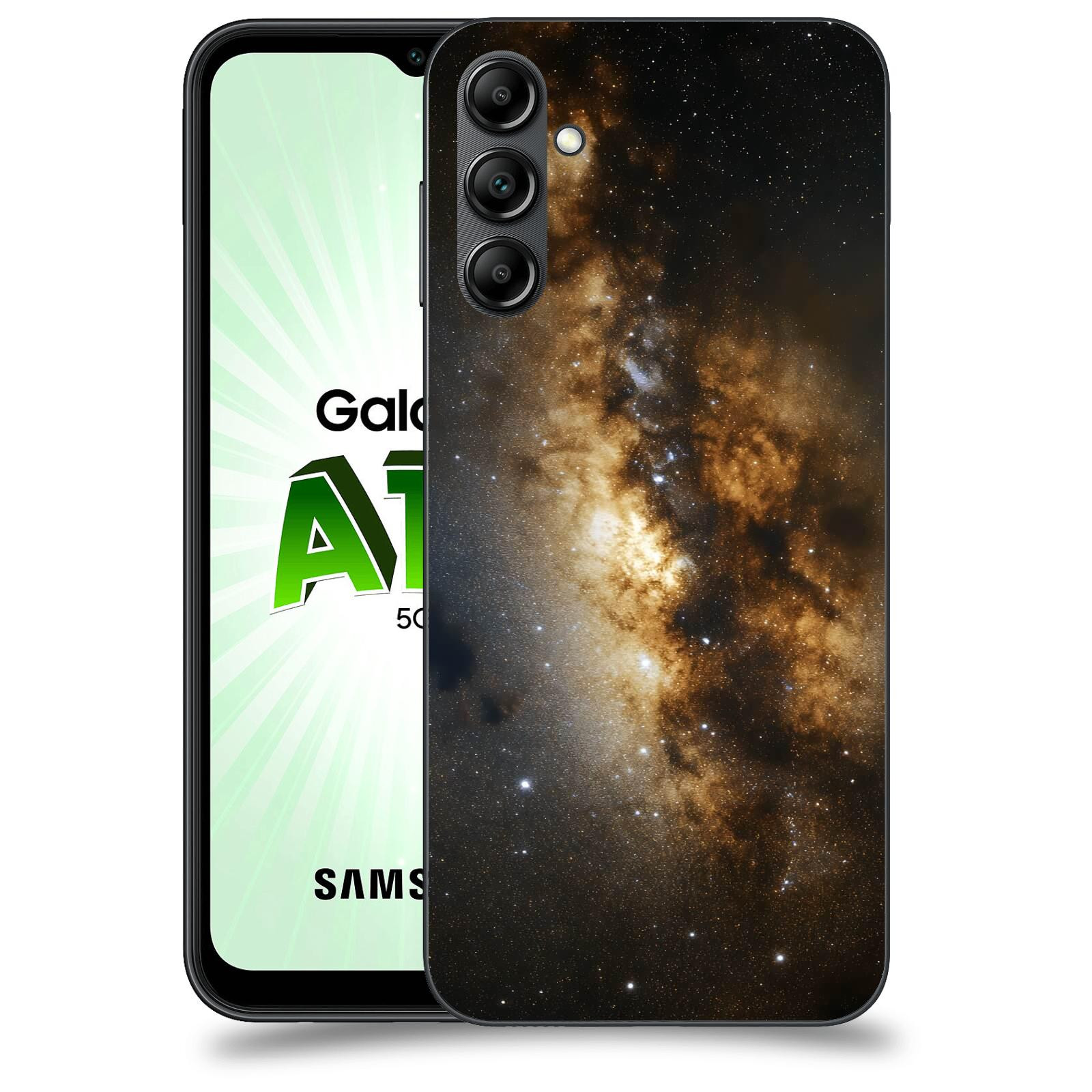 ACOVER Kryt na mobil Samsung Galaxy A14 5G - Kosmický oheň