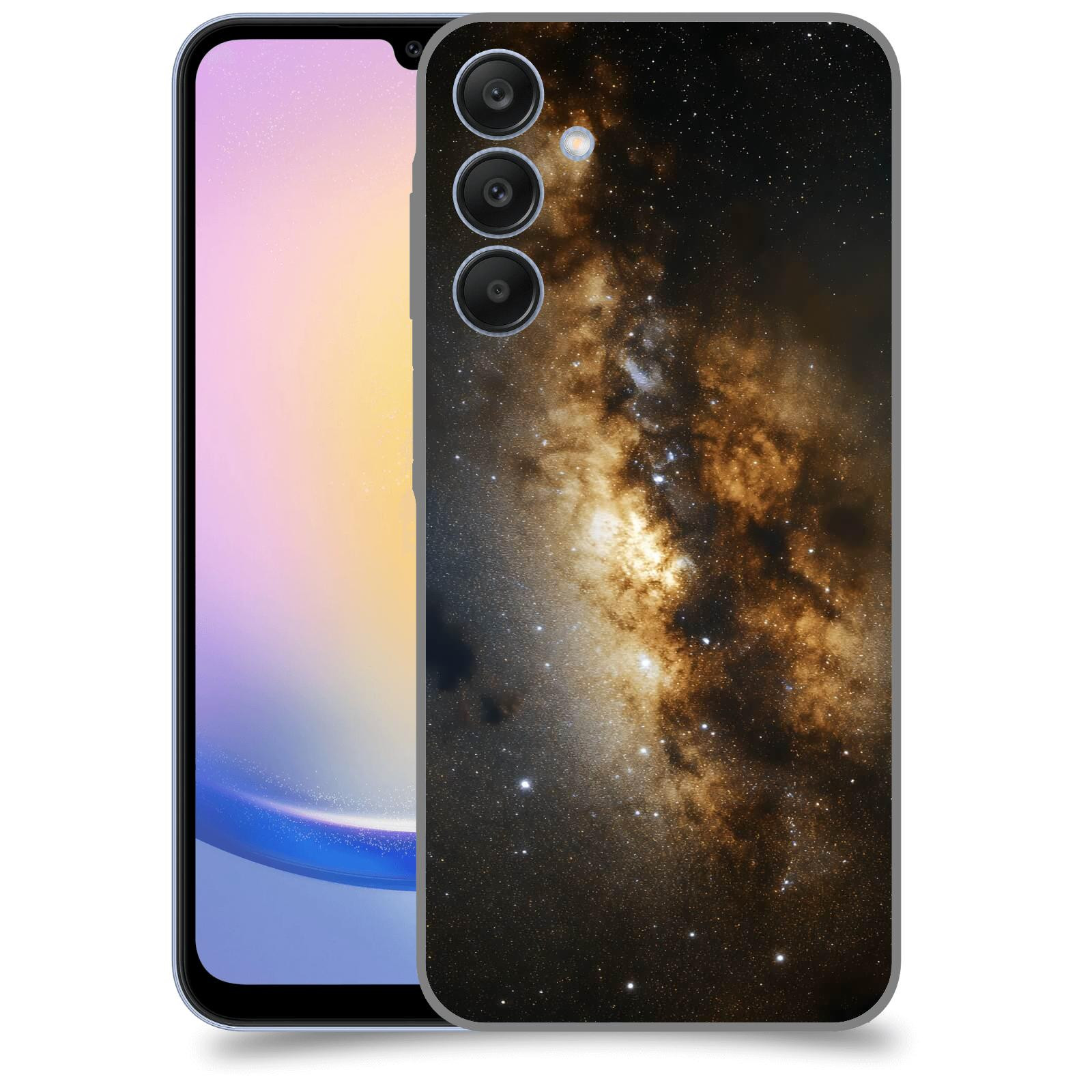ACOVER Kryt na mobil Samsung Galaxy A25 5G - Kosmický oheň