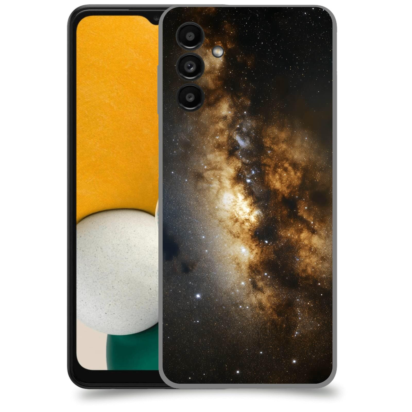 ACOVER Kryt na mobil Samsung Galaxy A13 5G A136B - Kosmický oheň