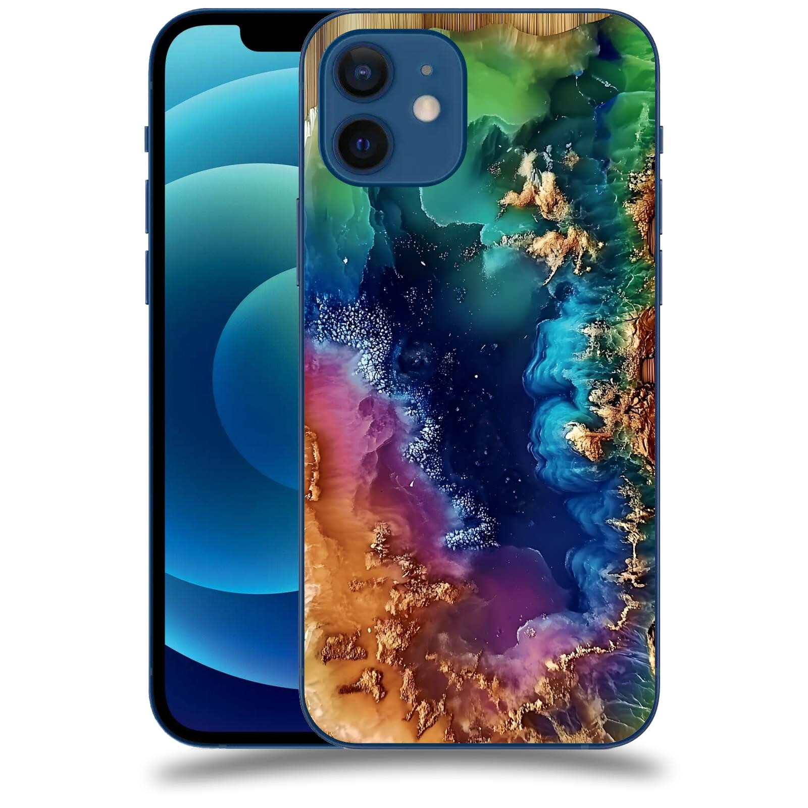 ACOVER Kryt na mobil Apple iPhone 12 - Krystalická energie