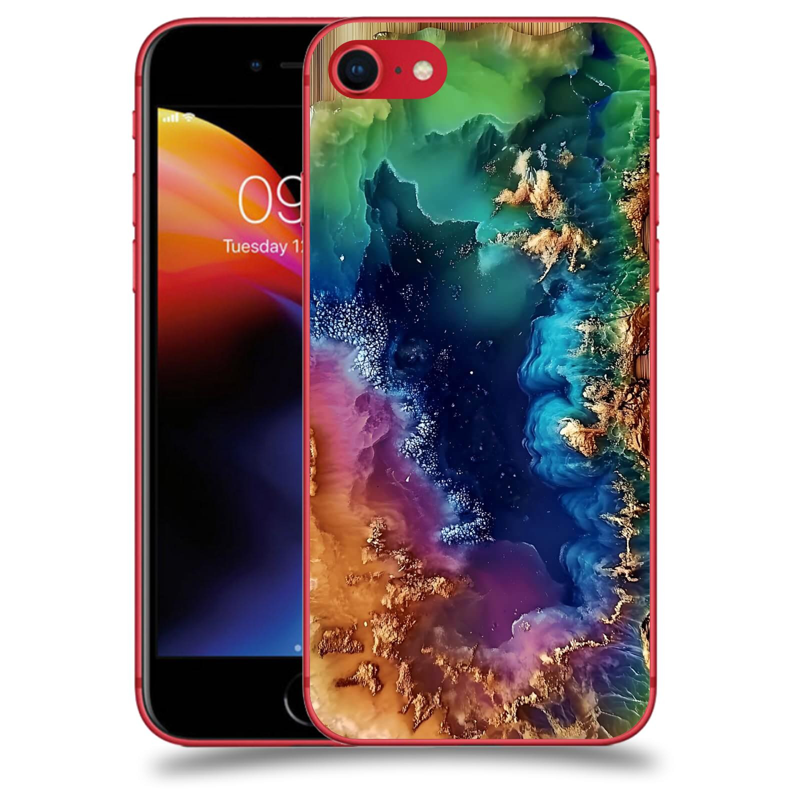 ACOVER Kryt na mobil Apple iPhone 8 - Krystalická energie