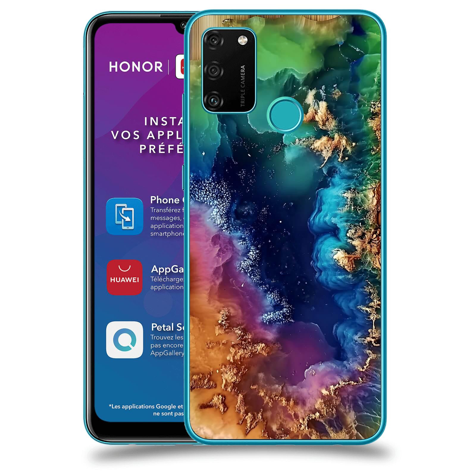 ACOVER Kryt na mobil Honor 9A - Krystalická energie