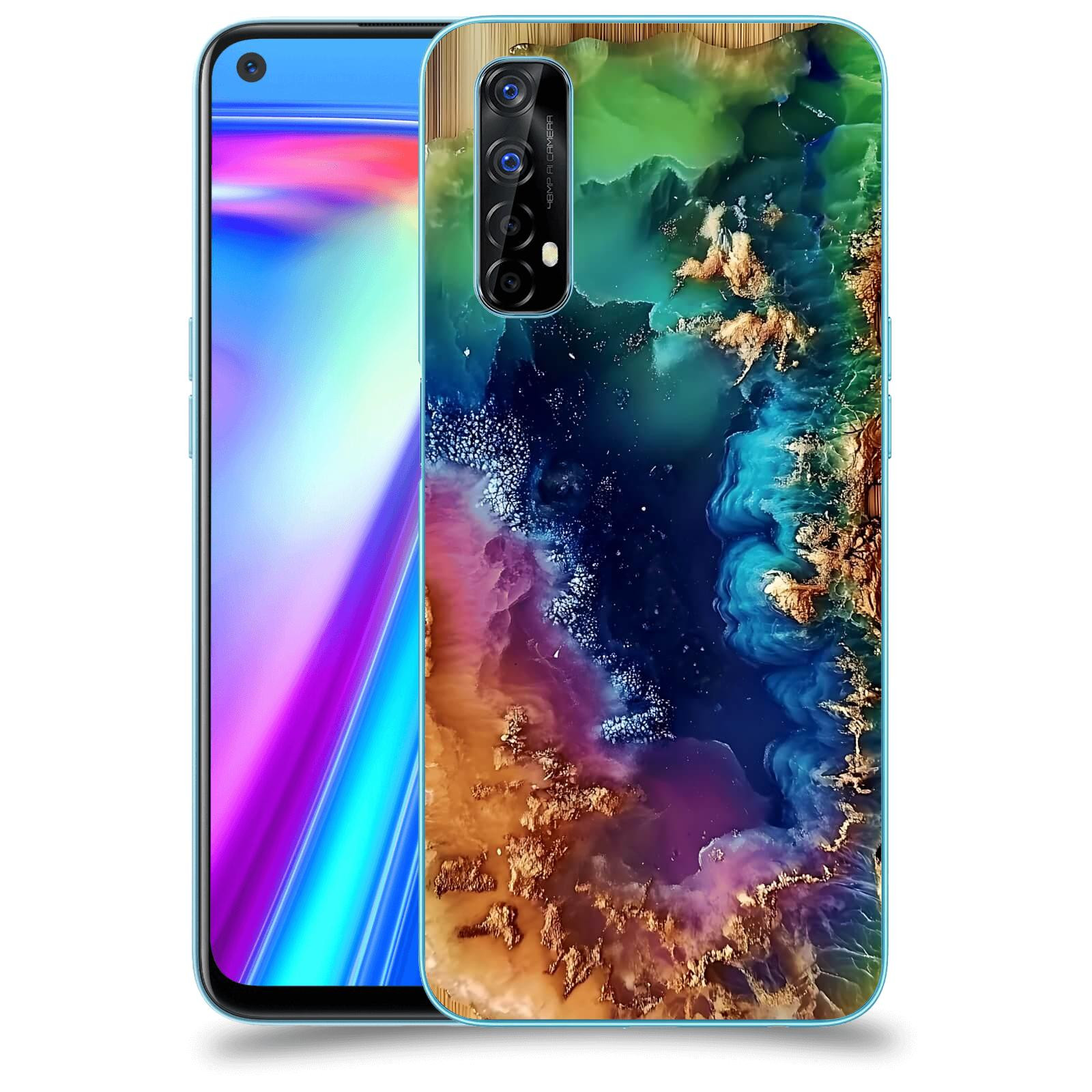 ACOVER Kryt na mobil Realme 7 - Krystalická energie