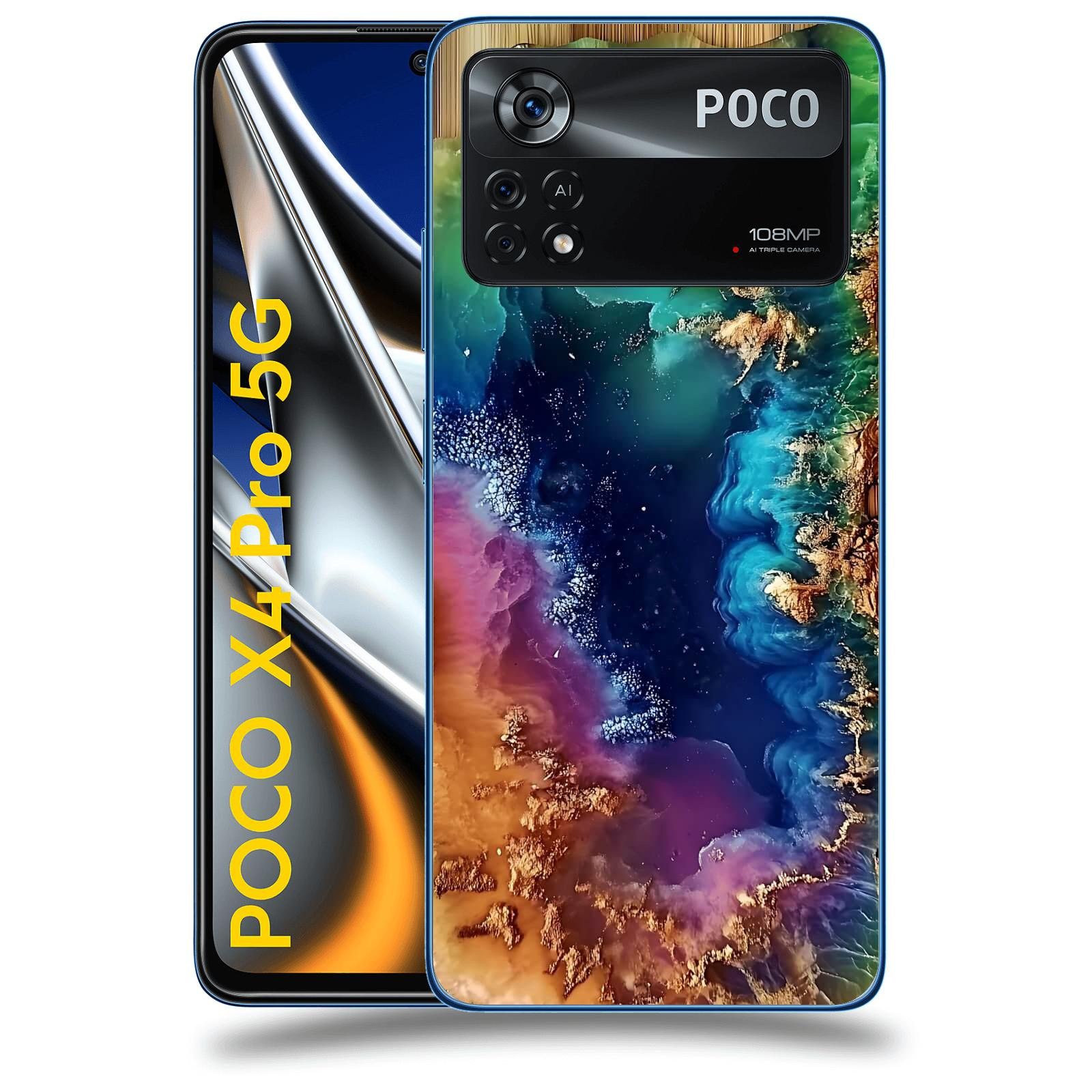 ACOVER Kryt na mobil Xiaomi Poco X4 Pro 5G - Krystalická energie