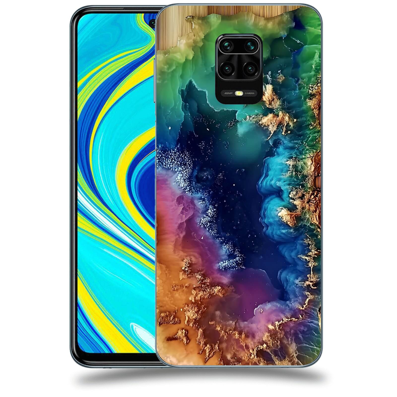 ACOVER Kryt na mobil Xiaomi Redmi Note 9S - Krystalická energie