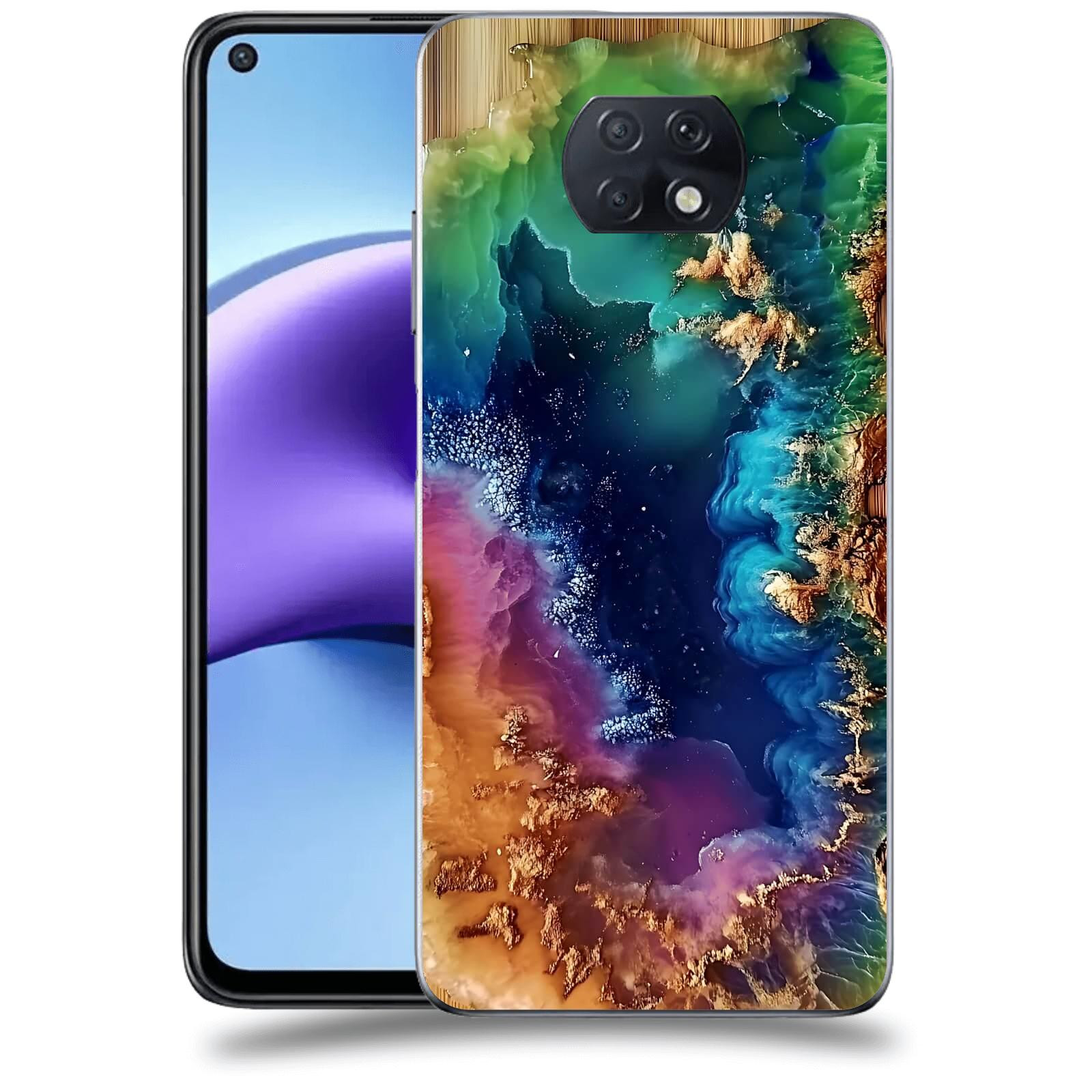 ACOVER Kryt na mobil Xiaomi Redmi Note 9T - Krystalická energie