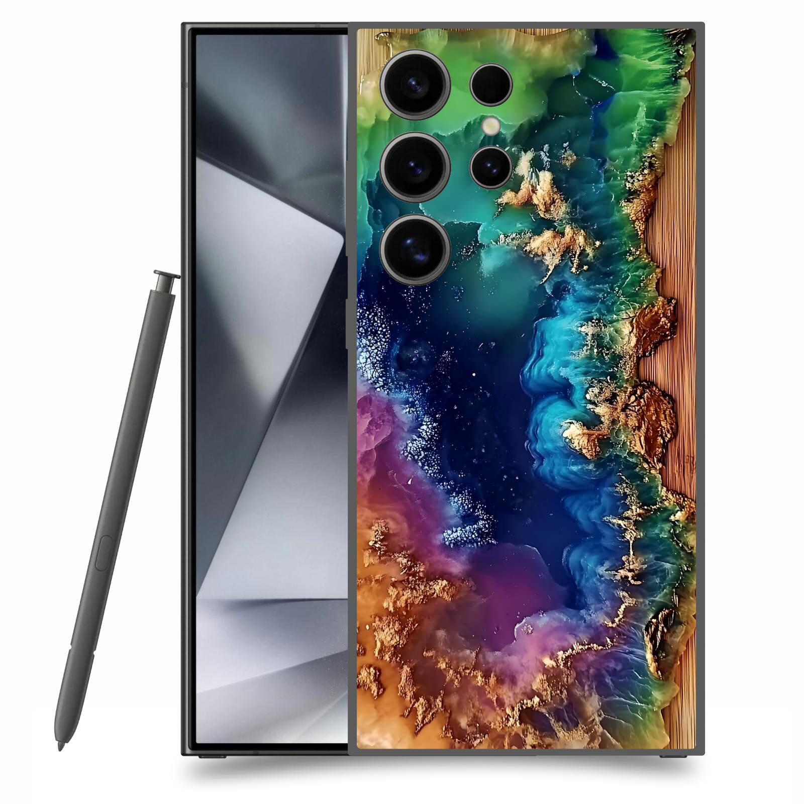 ACOVER Kryt na mobil Samsung Galaxy S24 Ultra - Krystalická energie