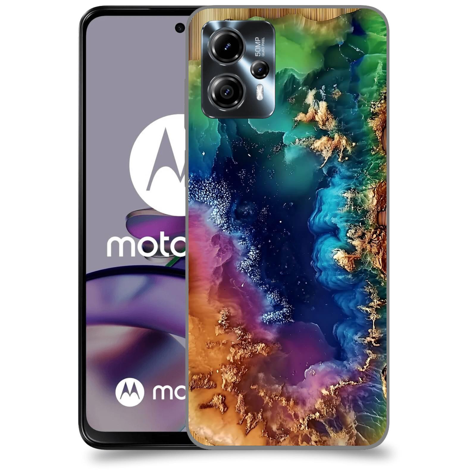 ACOVER Kryt na mobil Motorola Moto G13 - Krystalická energie