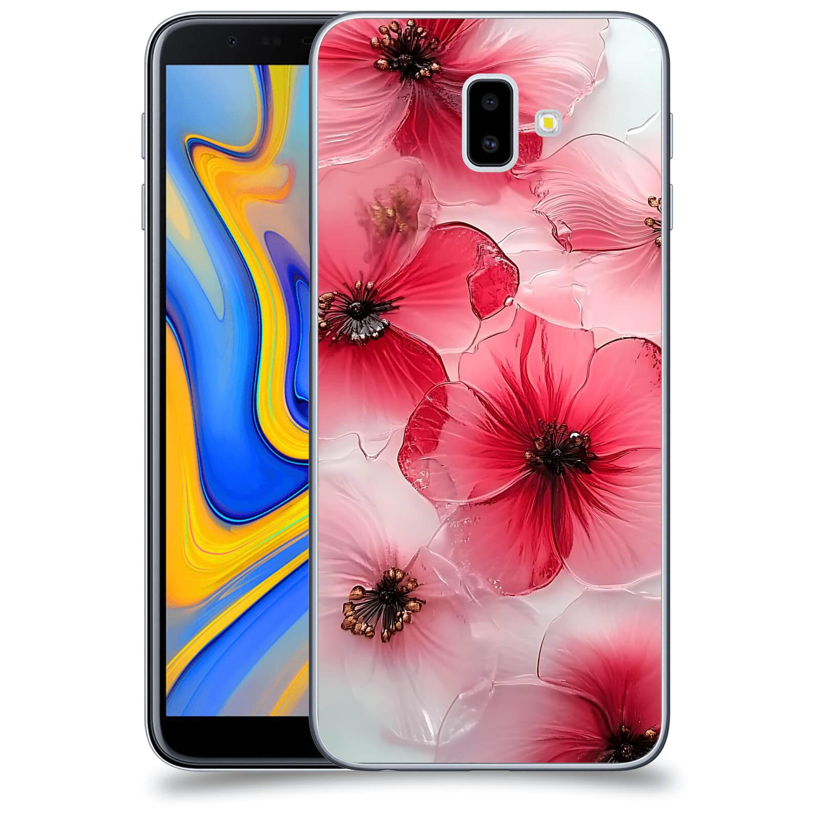ACOVER Kryt na mobil Samsung Galaxy J6+ J610F - Křehká elegance