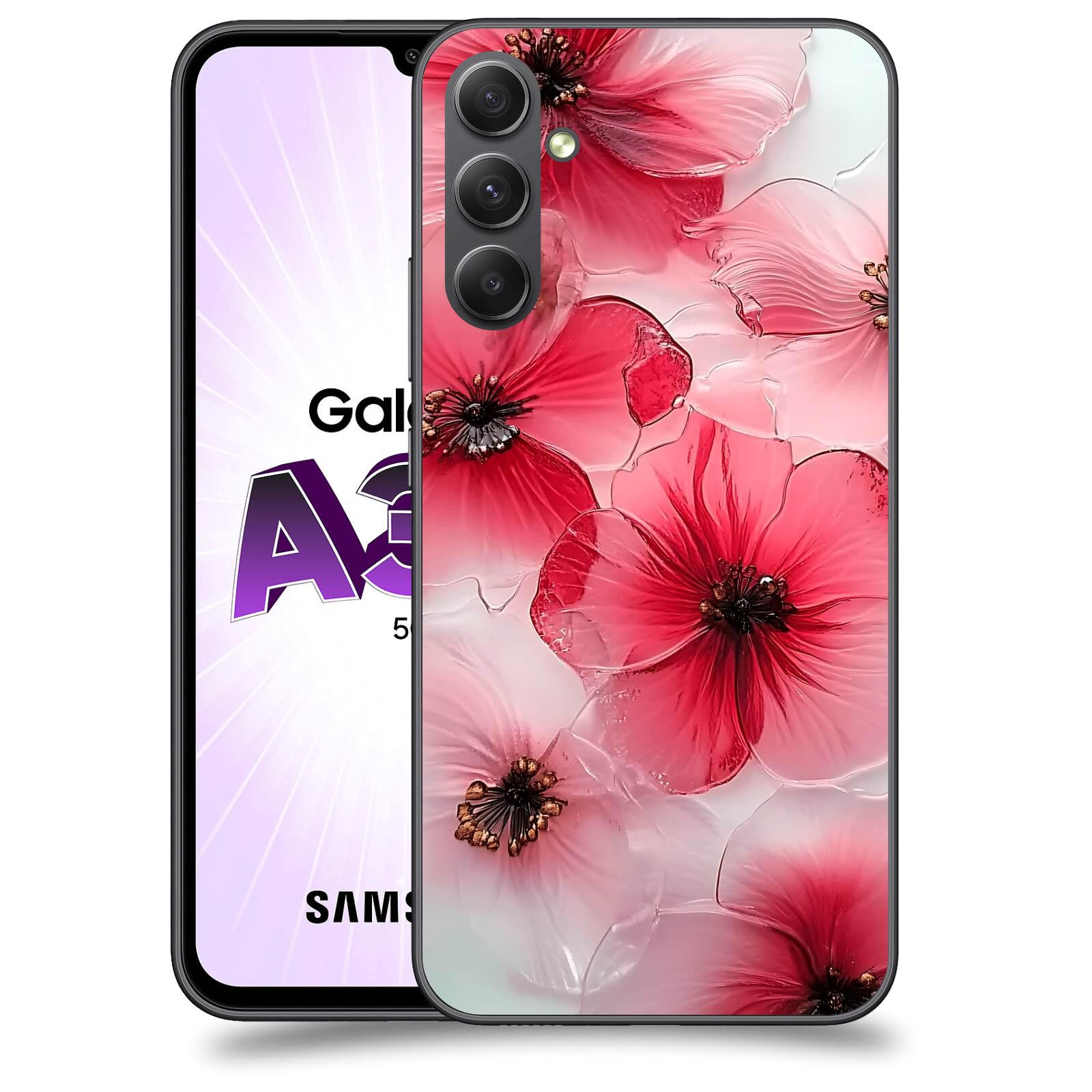 ACOVER Kryt na mobil Samsung Galaxy A34 - Křehká elegance