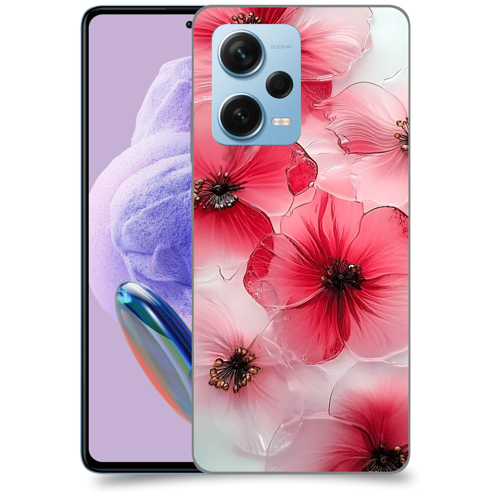 ACOVER Kryt na mobil Xiaomi Redmi Note 12 Pro+ 5G - Křehká elegance
