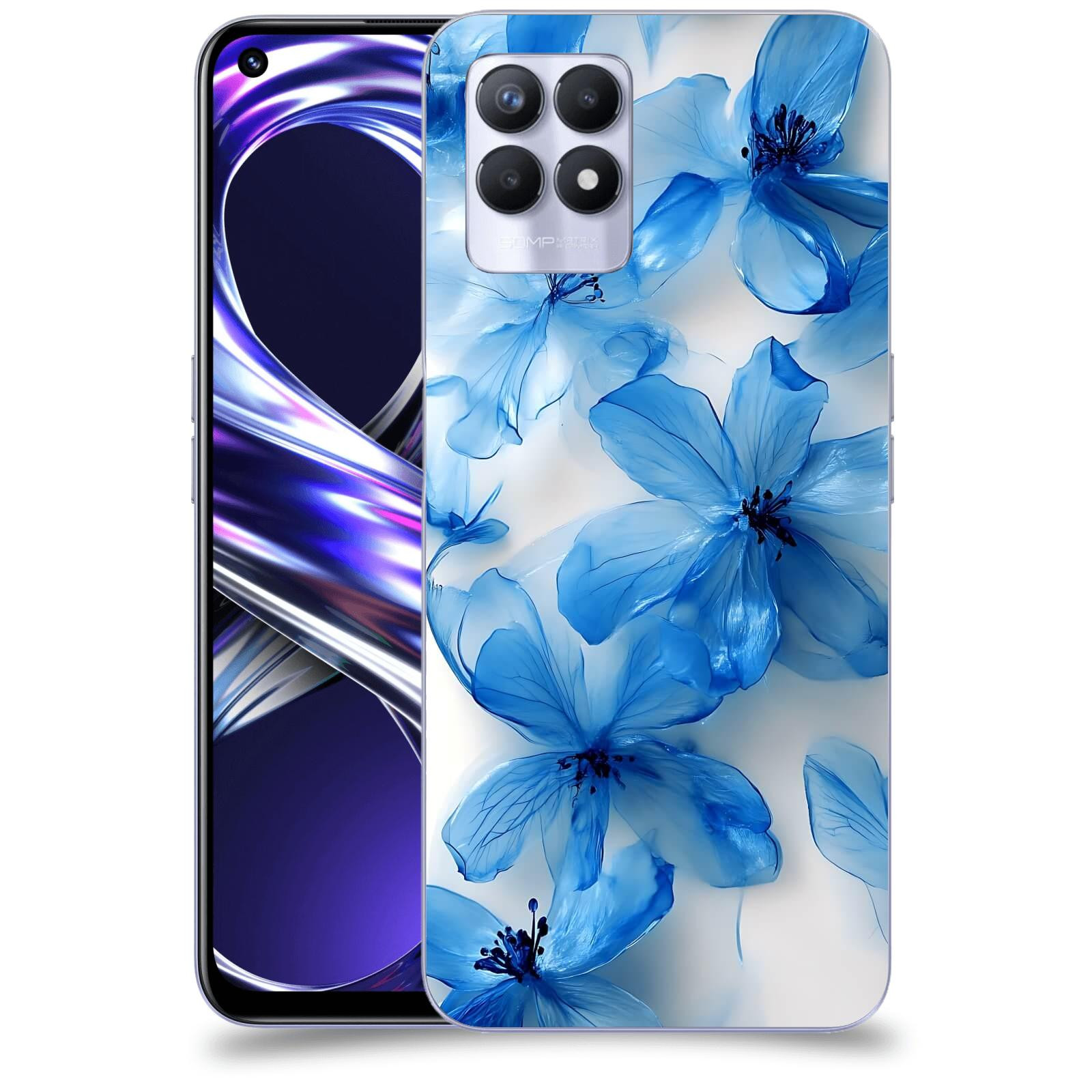 ACOVER Kryt na mobil Realme 8i - Křišťálová jemnost