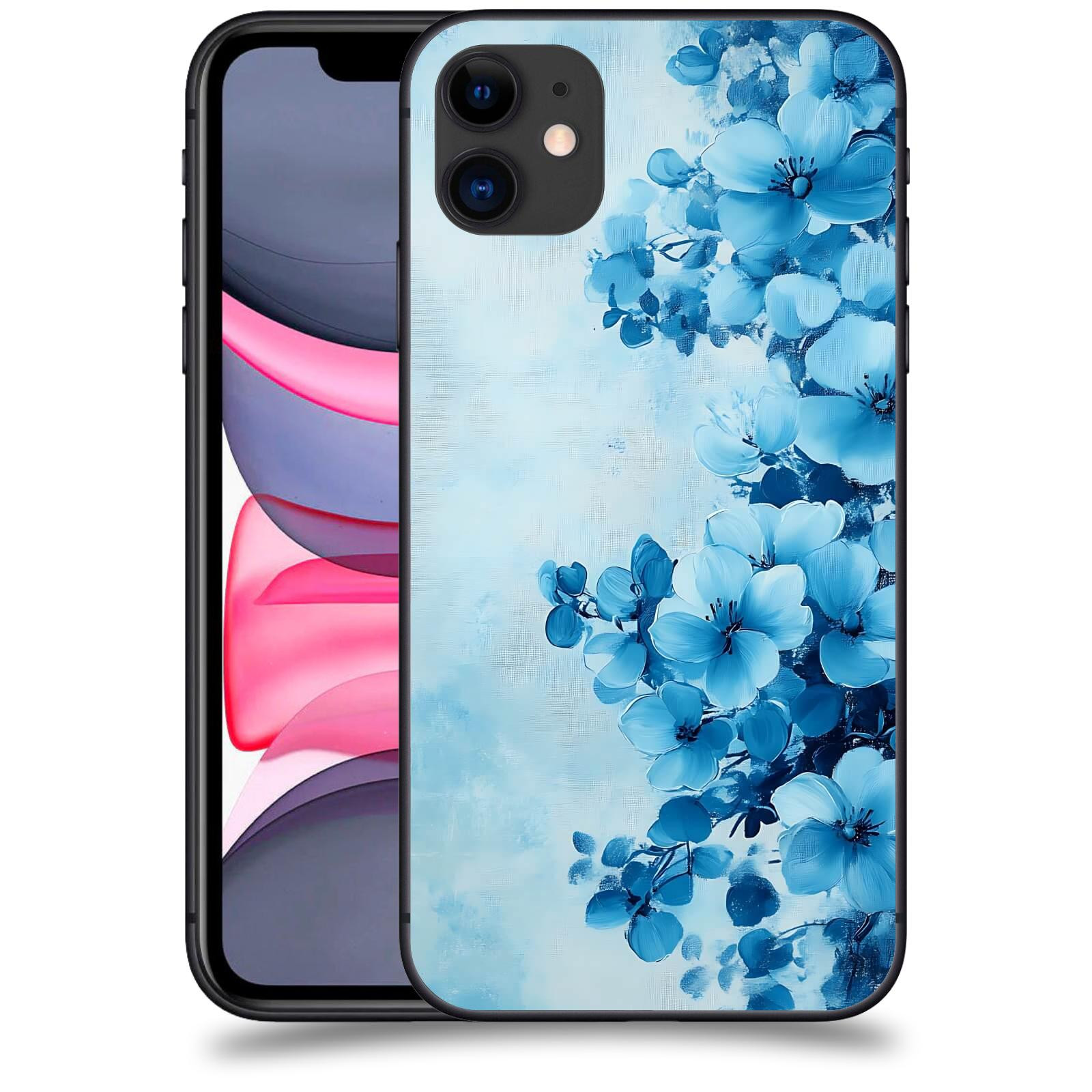 ACOVER Kryt na mobil Apple iPhone 11 - Květinová malba