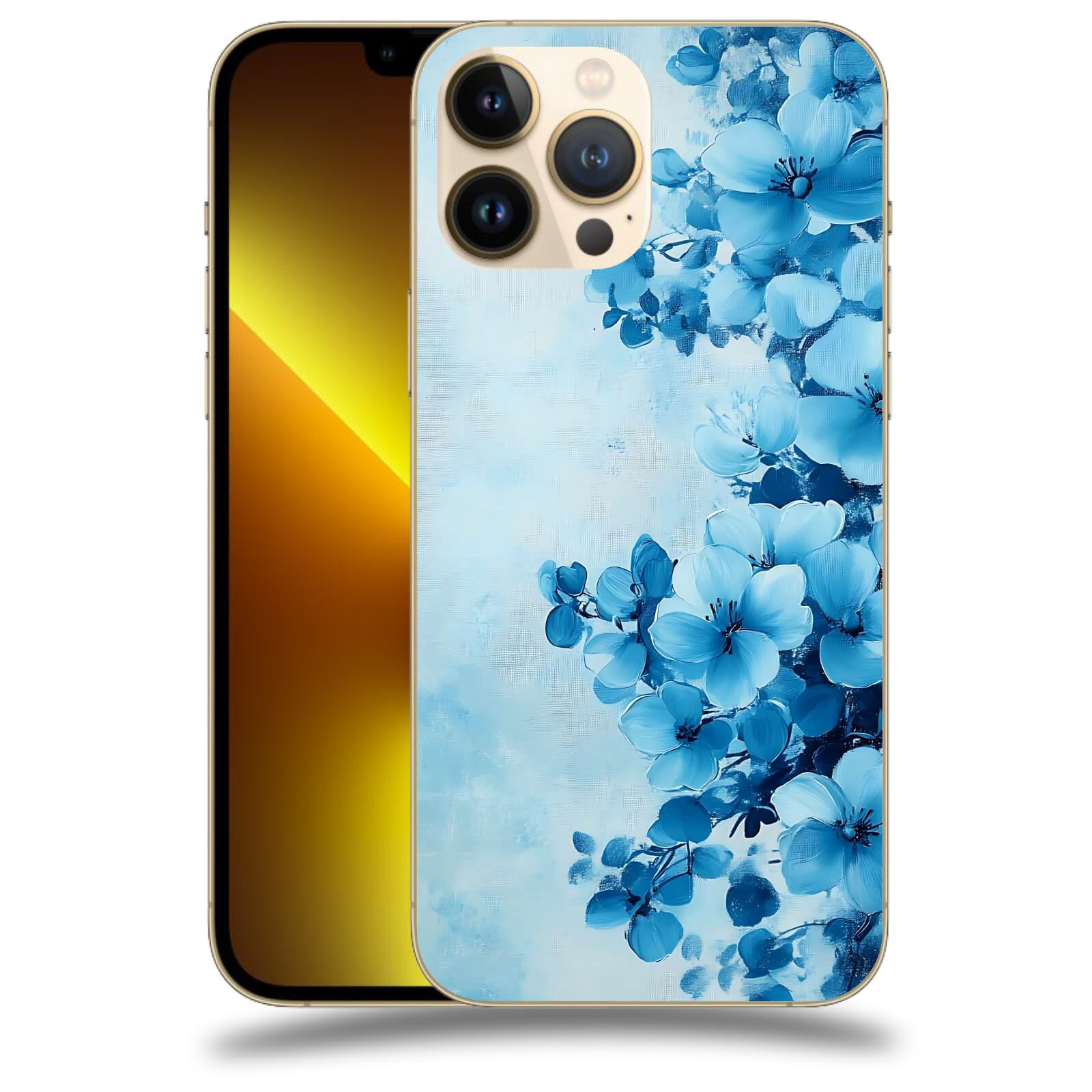 ACOVER Kryt na mobil Apple iPhone 13 Pro - Květinová malba