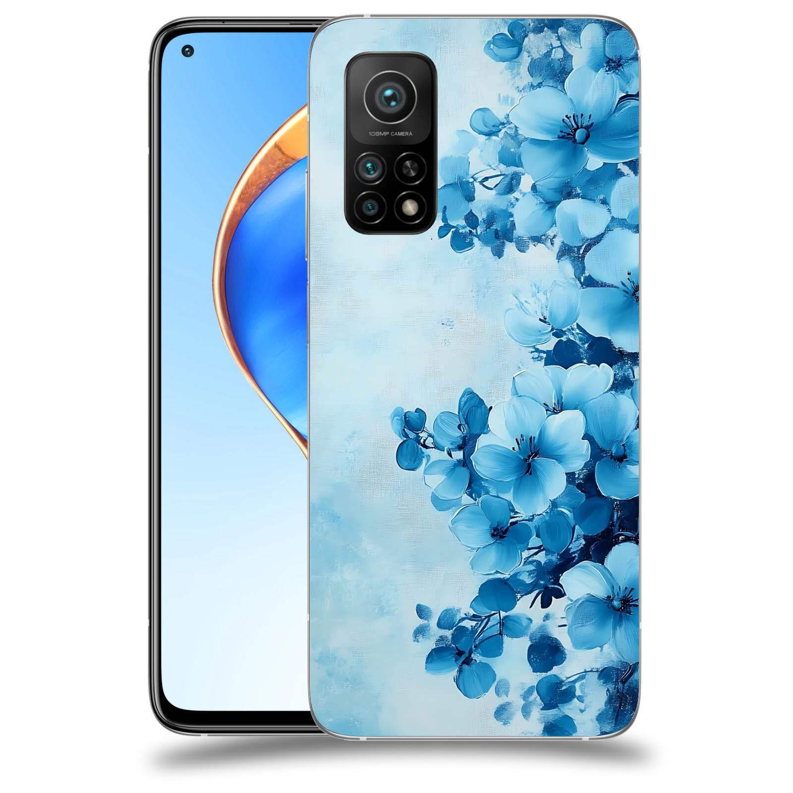ACOVER Kryt na mobil Xiaomi Mi 10T Pro - Květinová malba