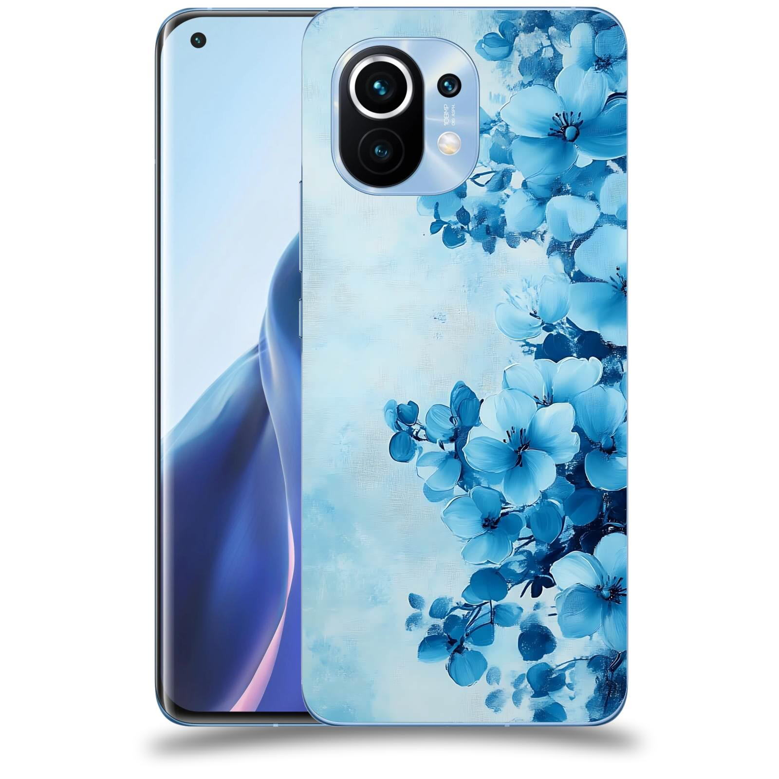 ACOVER Kryt na mobil Xiaomi Mi 11 - Květinová malba