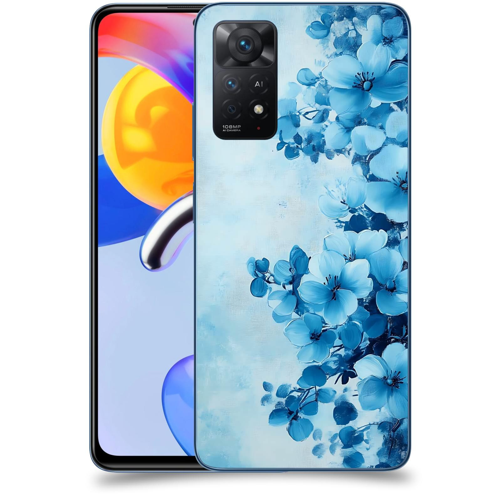 ACOVER Kryt na mobil Xiaomi Redmi Note 11 Pro 5G - Květinová malba