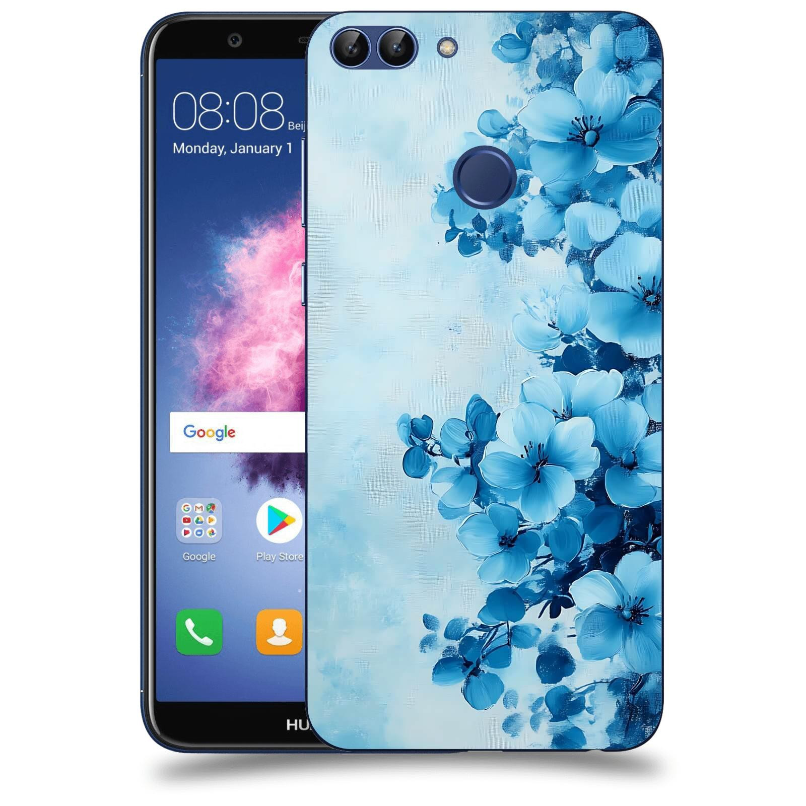 ACOVER Kryt na mobil Huawei P Smart - Květinová malba