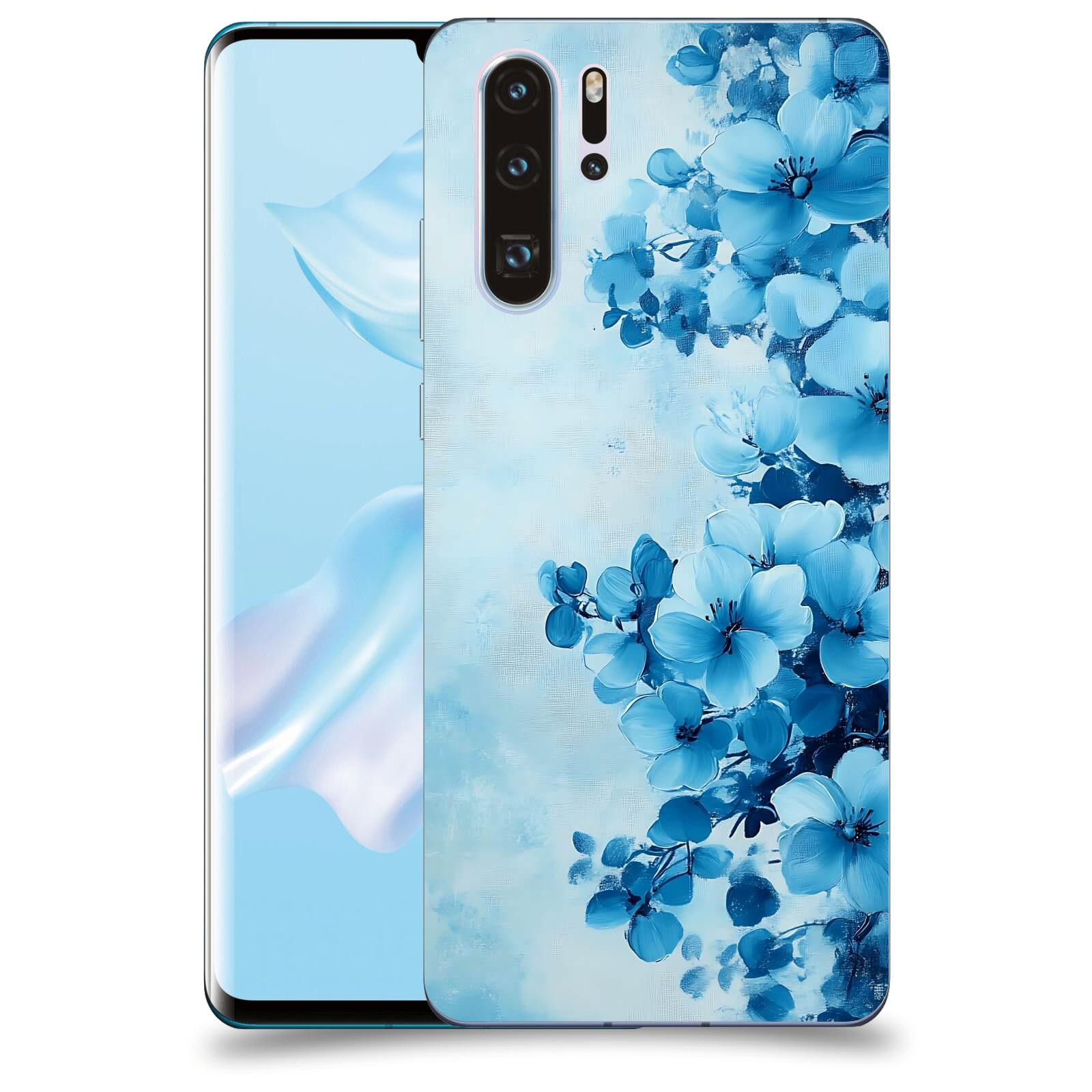 ACOVER Kryt na mobil Huawei P30 - Květinová malba