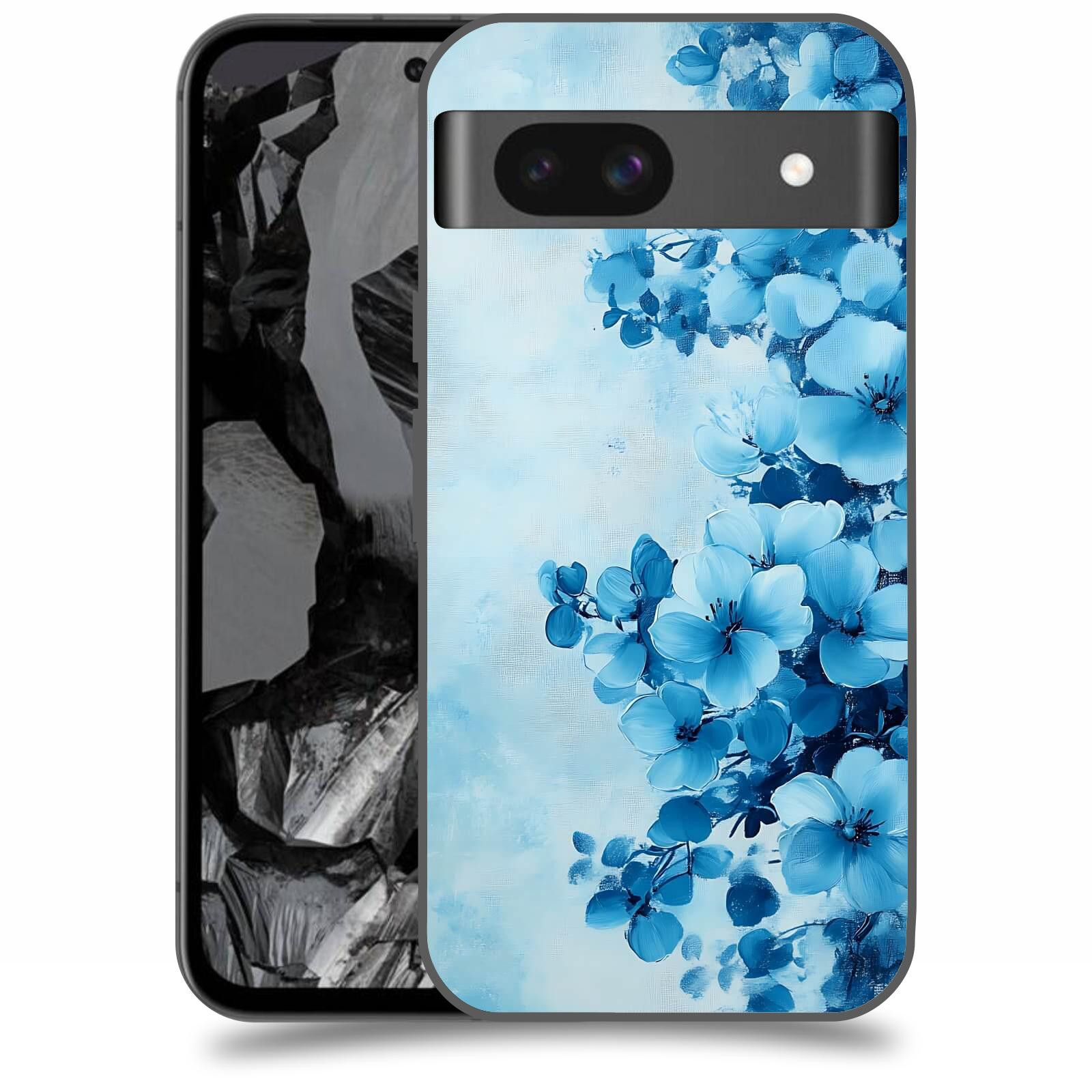ACOVER Kryt na mobil Google Pixel 8A - Květinová malba