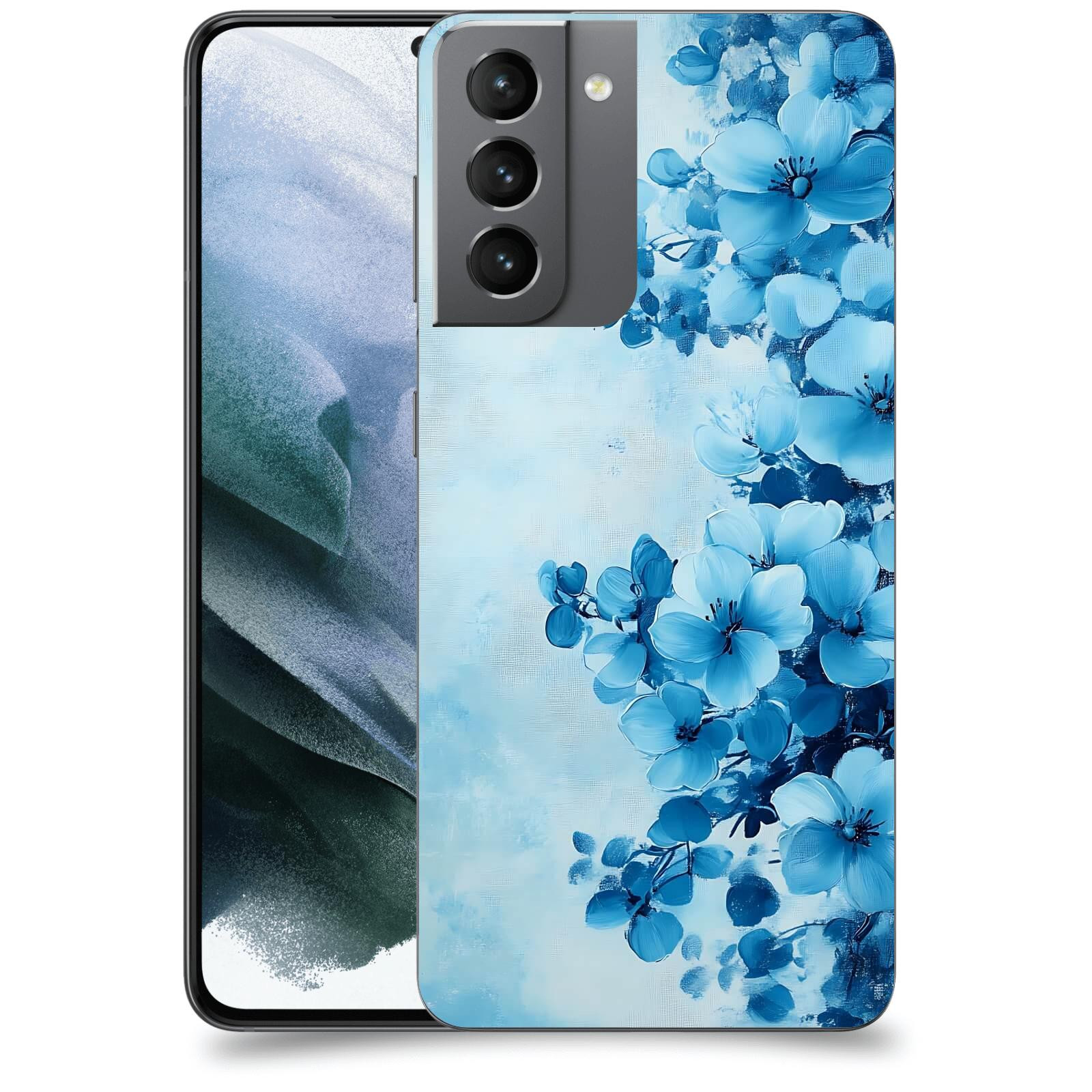 ACOVER Kryt na mobil Samsung Galaxy S21 G991B - Květinová malba